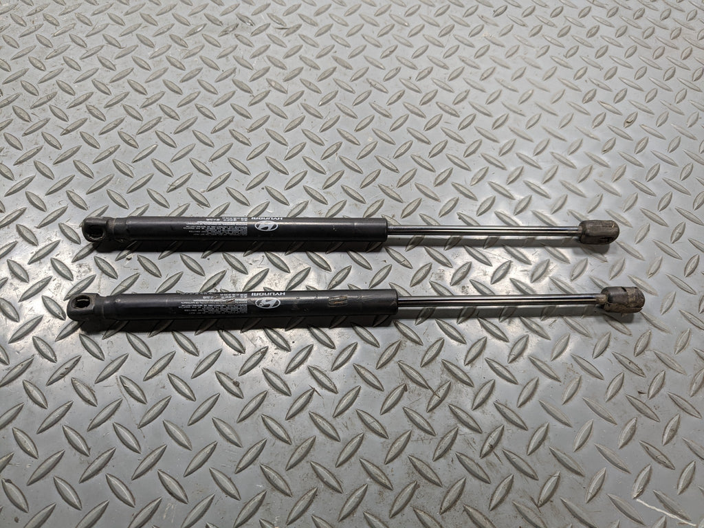 13 - 16 HYUNDAI SANTA FE OEM HOOD SHOCK STRUT SET OF 2 FRONT LEFT AND RIGHT SIDE