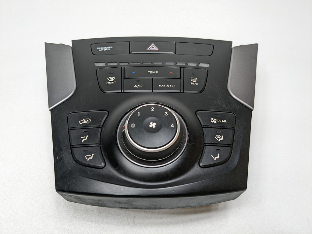 2013 - 2016 HYUNDAI SANTA FE OEM FRONT AC TEMPERATURE CONTROLLER BLACK