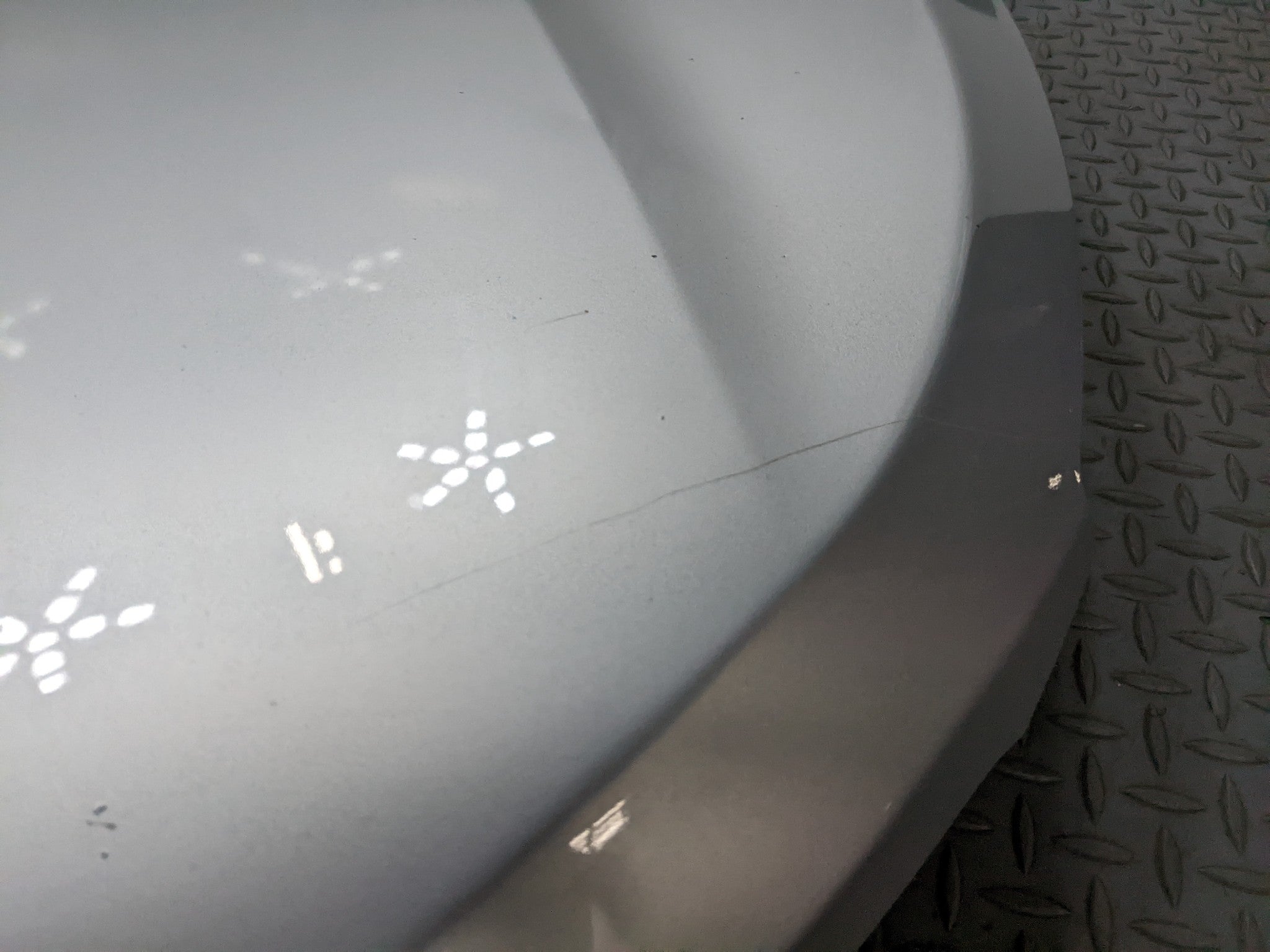 2013 - 2016 HYUNDAI SANTA FE OEM FRONT HOOD BONNET SHELL PANEL CIRCUIT SILVER