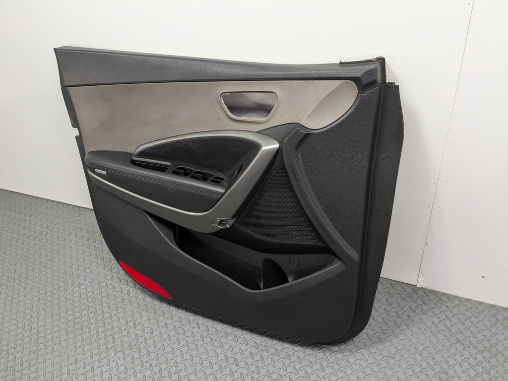 2013 - 2016 HYUNDAI SANTA FE OEM INTERIOR DOOR TRIM PANEL FRONT LEFT DRIVER SIDE