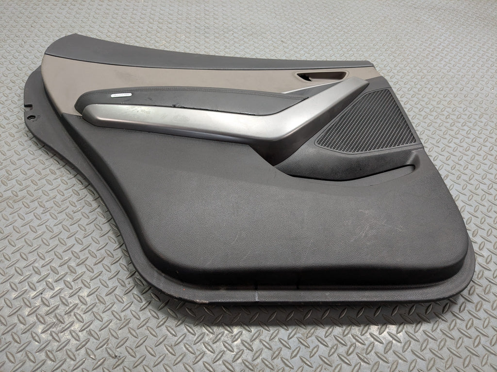 2013 - 2016 HYUNDAI SANTA FE OEM INTERIOR DOOR TRIM PANEL REAR LEFT DRIVER SIDE