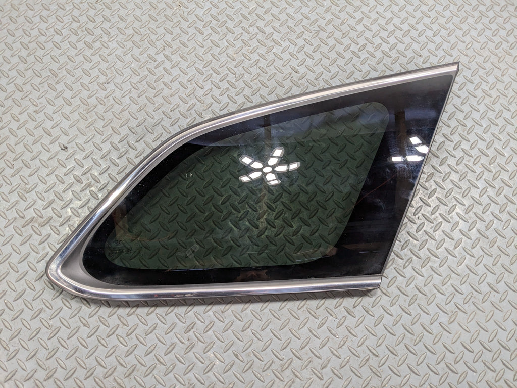 13 - 16 HYUNDAI SANTA FE OEM DOOR WINDOW QUARTER GLASS REAR RIGHT PASSENGER SIDE