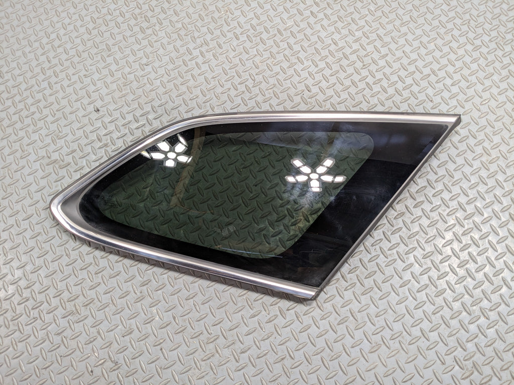 13 - 16 HYUNDAI SANTA FE OEM DOOR WINDOW QUARTER GLASS REAR RIGHT PASSENGER SIDE