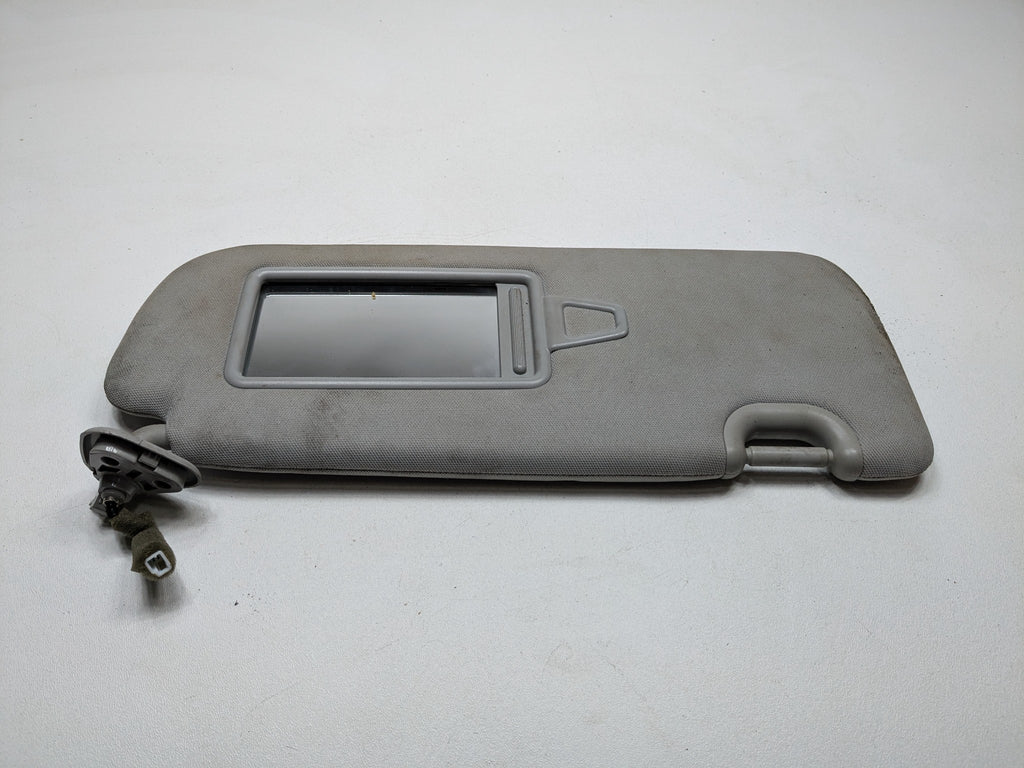 13 - 16 HYUNDAI SANTA FE OEM SUN VISOR GRAY INTERIOR UPPER ROOF FRONT RIGHT SIDE