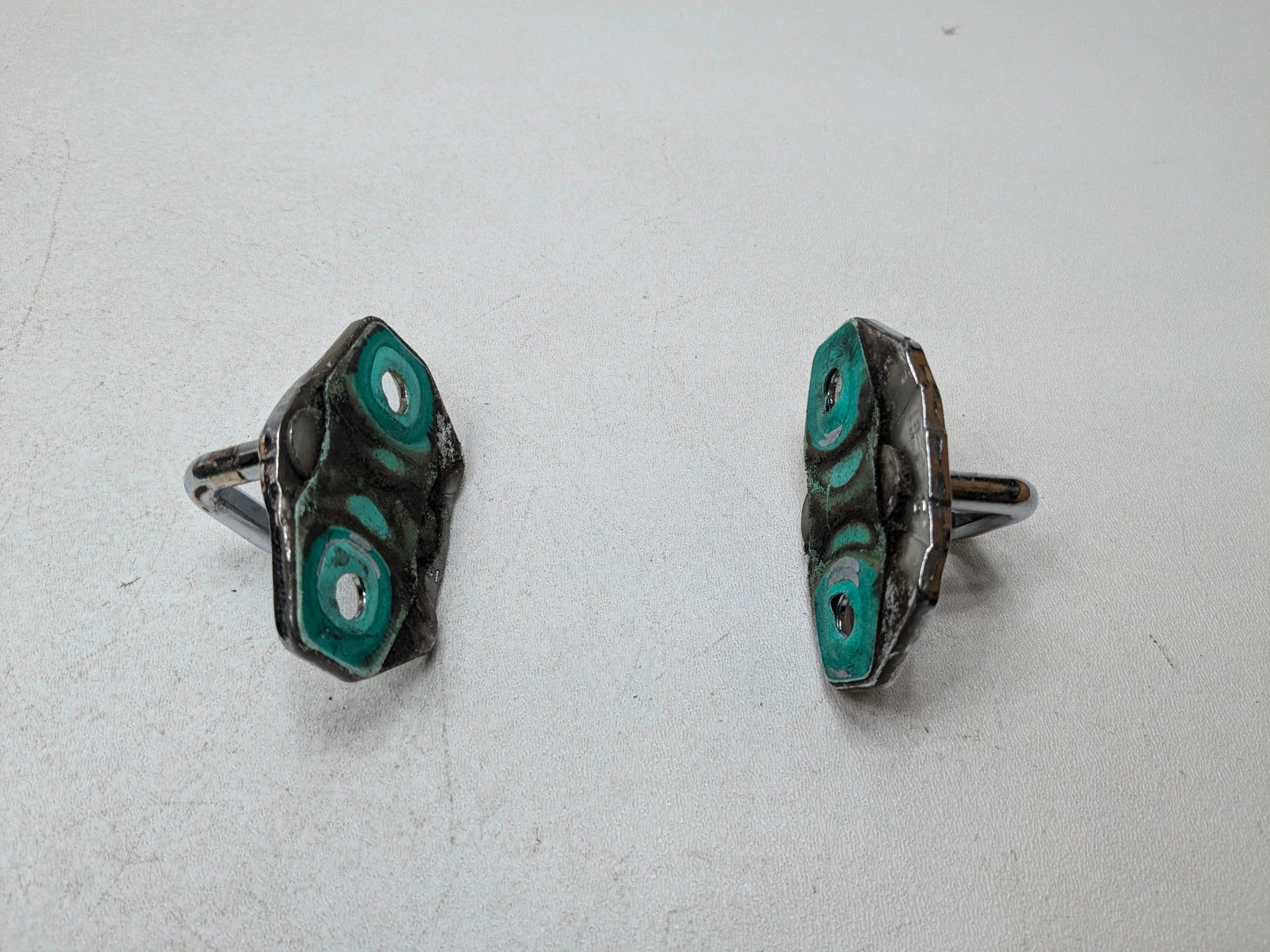 2007 - 2010 MINI COOPER OEM DOOR LOCK LATCH STRIKER SET OF TWO