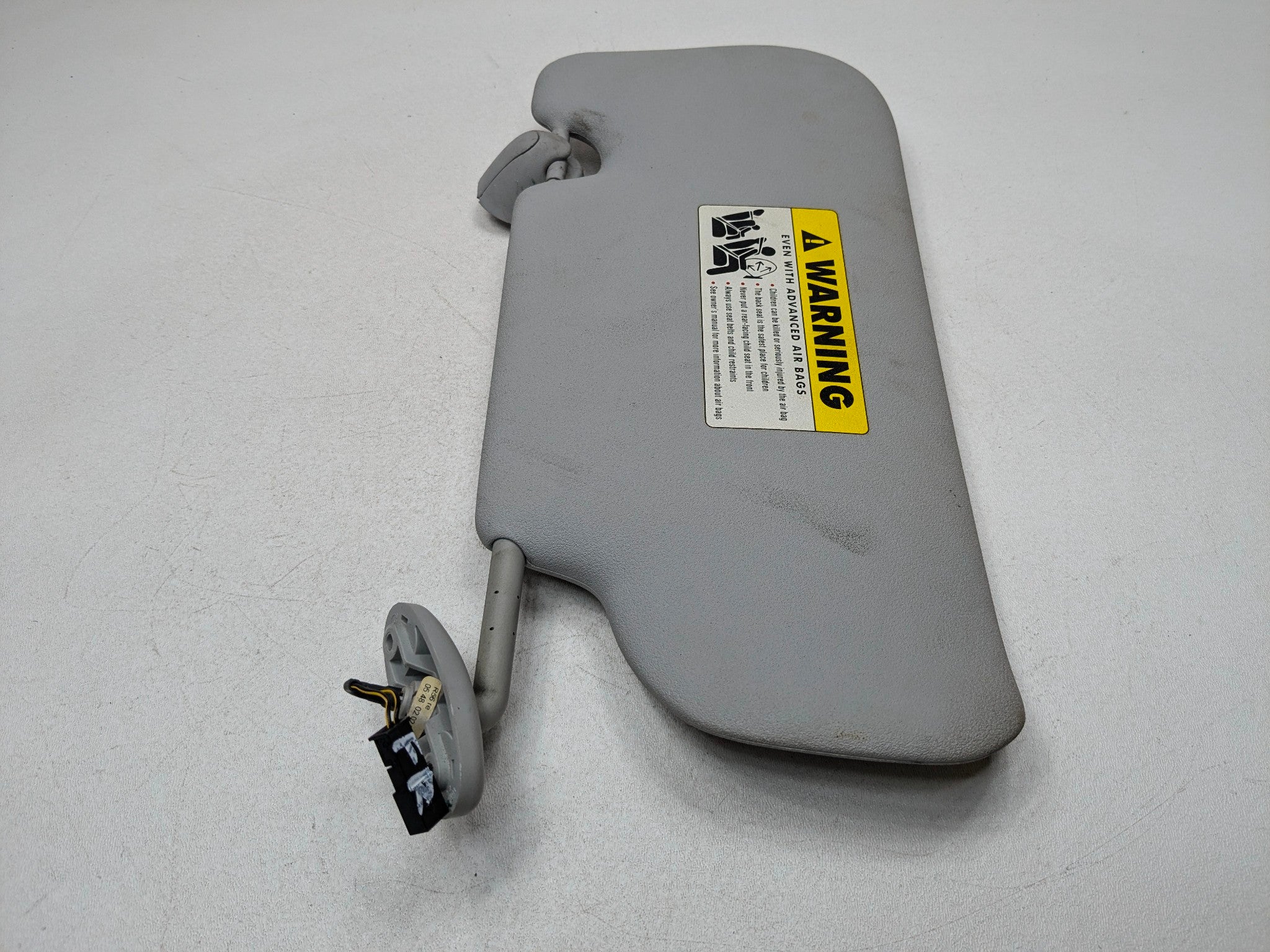 07 - 10 MINI COOPER OEM SUN VISOR INTERIOR UPPER ROOF FRONT RIGHT PASSENGER SIDE