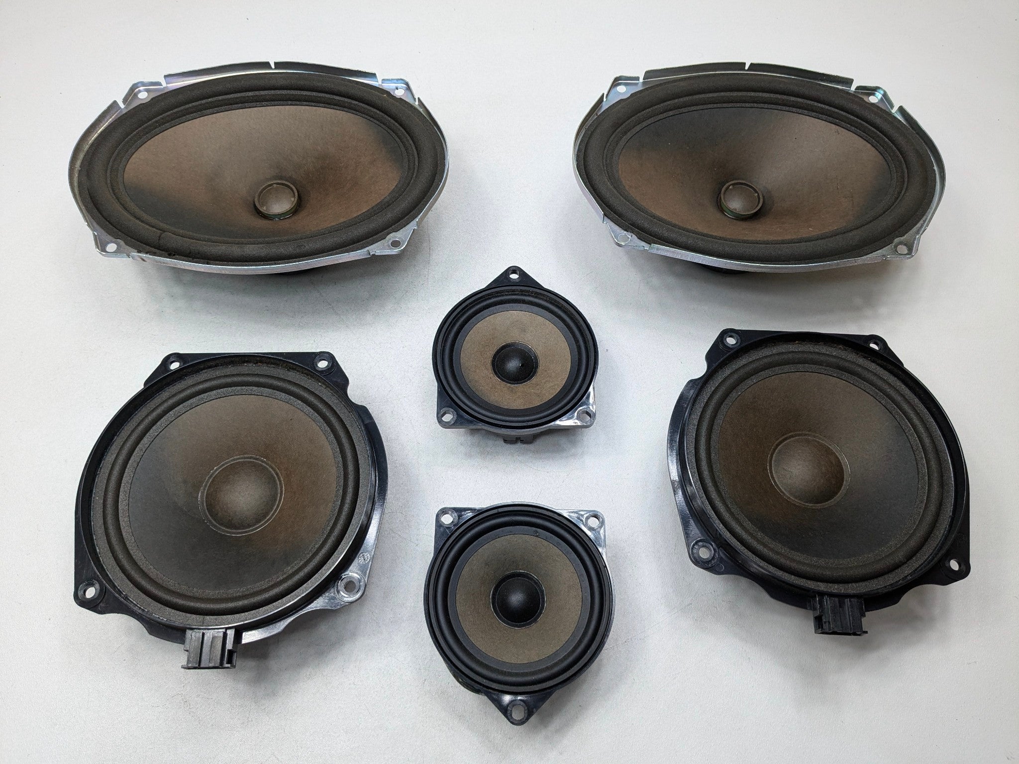 2007 - 2010 MINI COOPER OEM SPEAKER INTERIOR AUDIO SOUND SYSTEM SET OF 6