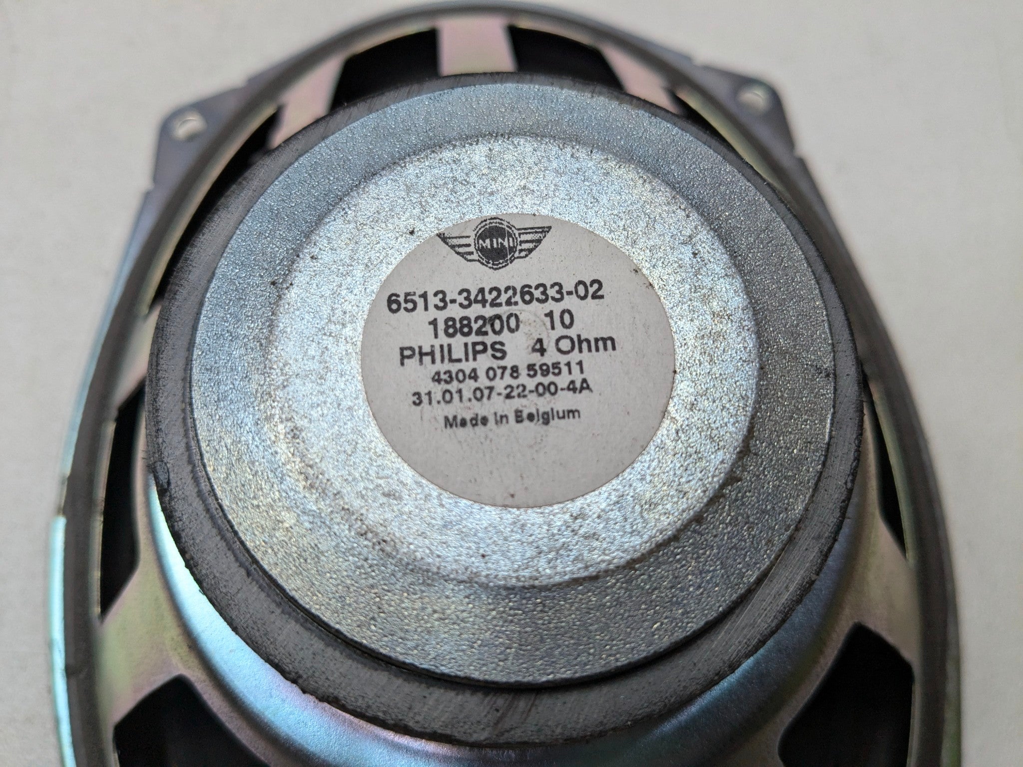 2007 - 2010 MINI COOPER OEM SPEAKER INTERIOR AUDIO SOUND SYSTEM SET OF 6