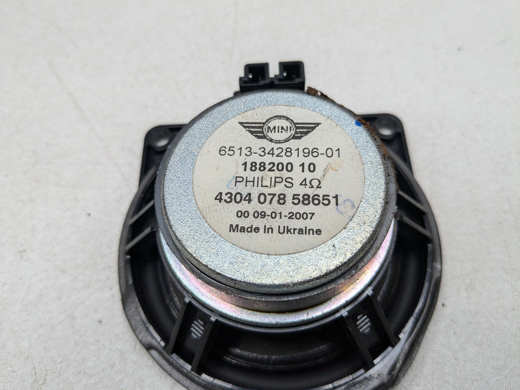 2007 - 2010 MINI COOPER OEM SPEAKER INTERIOR AUDIO SOUND SYSTEM SET OF 6