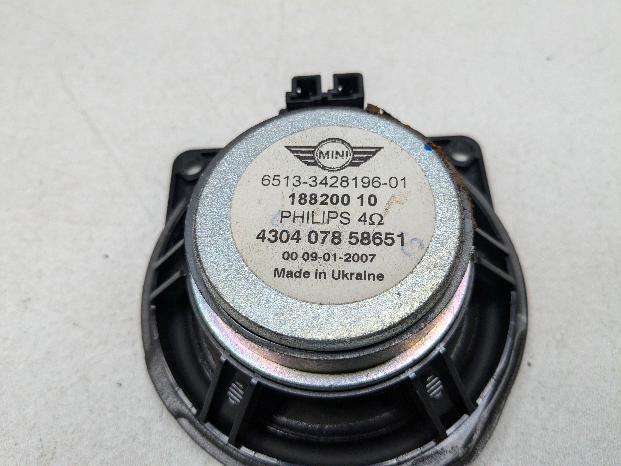 2007 - 2010 MINI COOPER OEM SPEAKER INTERIOR AUDIO SOUND SYSTEM SET OF 6