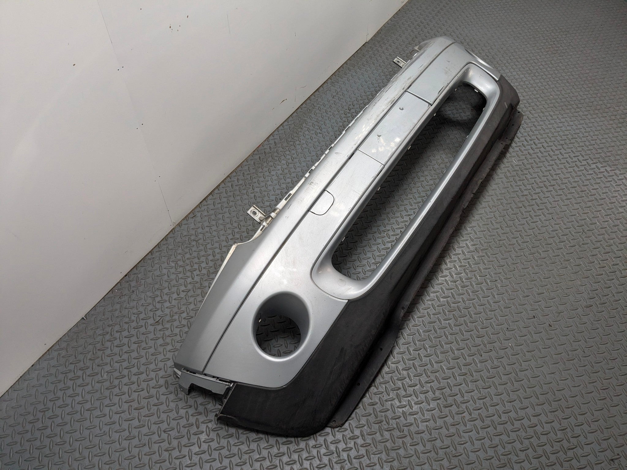 2007 - 2010 MINI COOPER OEM FRONT BUMPER COVER SILVER METALLIC