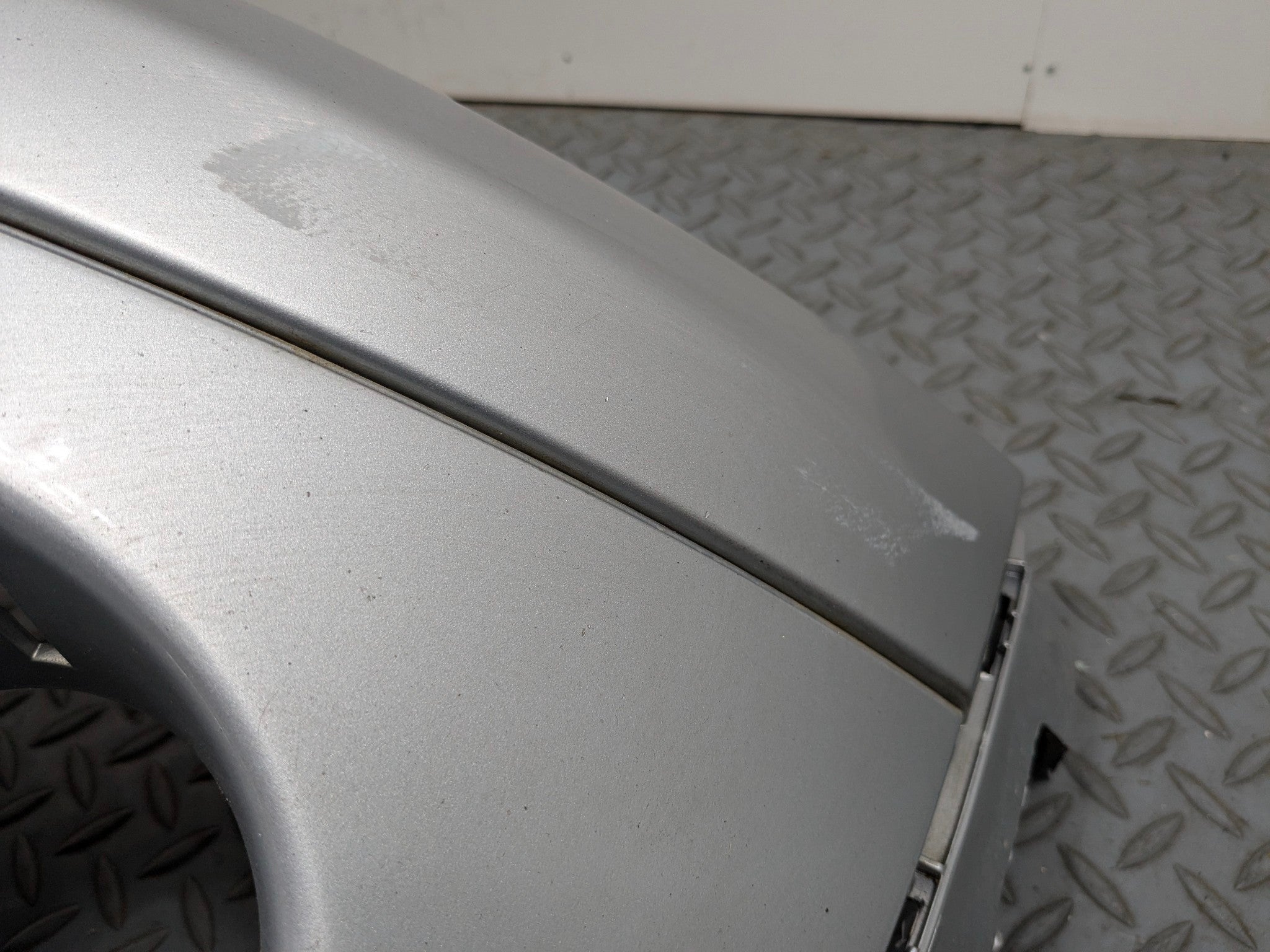 2007 - 2010 MINI COOPER OEM FRONT BUMPER COVER SILVER METALLIC