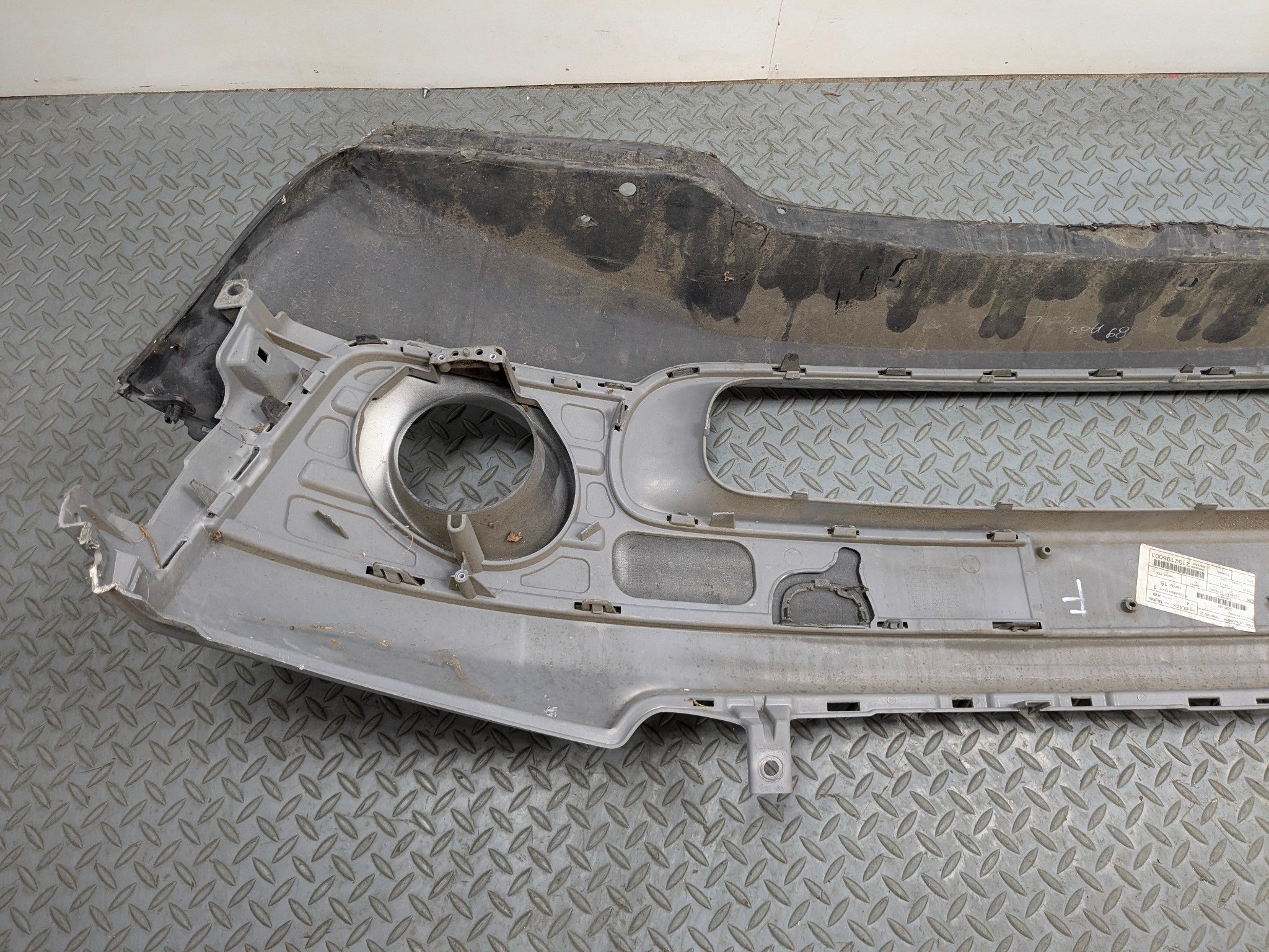 2007 - 2010 MINI COOPER OEM FRONT BUMPER COVER SILVER METALLIC