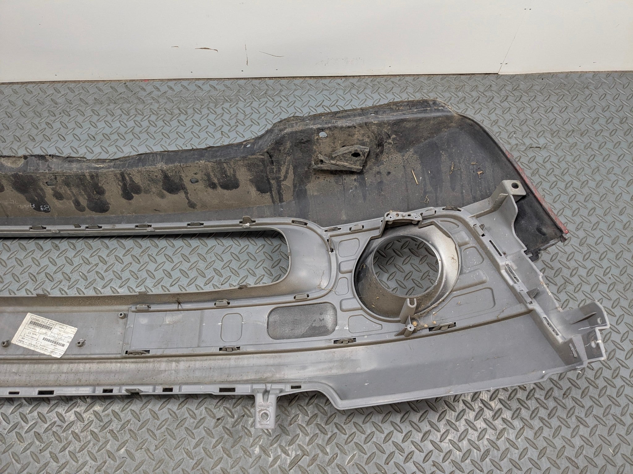 2007 - 2010 MINI COOPER OEM FRONT BUMPER COVER SILVER METALLIC