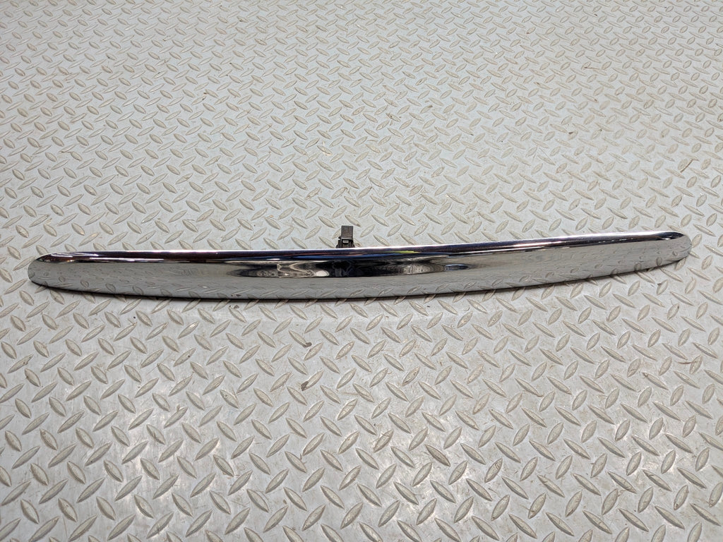 2007 - 2010 MINI COOPER OEM REAR TRUNK LID HANDLE TRIM MOLDING WITH LIGHT CHROME