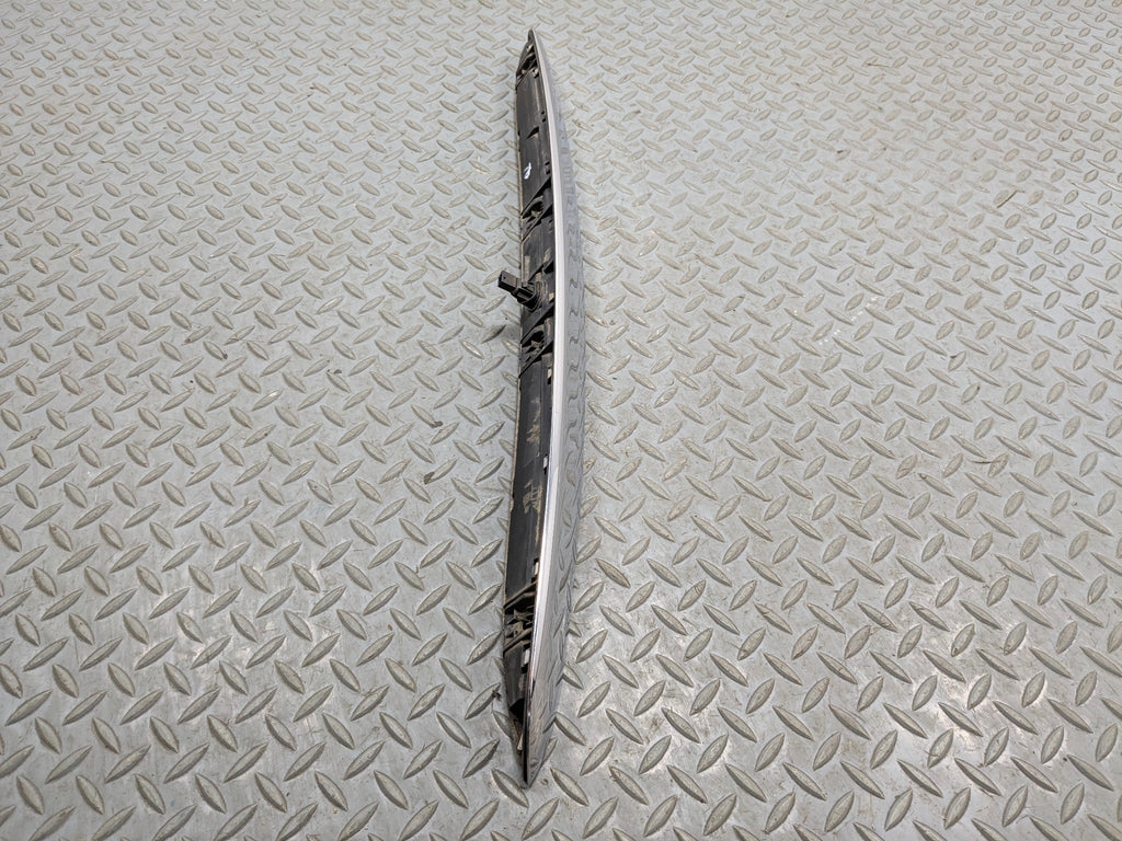 2007 - 2010 MINI COOPER OEM REAR TRUNK LID HANDLE TRIM MOLDING WITH LIGHT CHROME