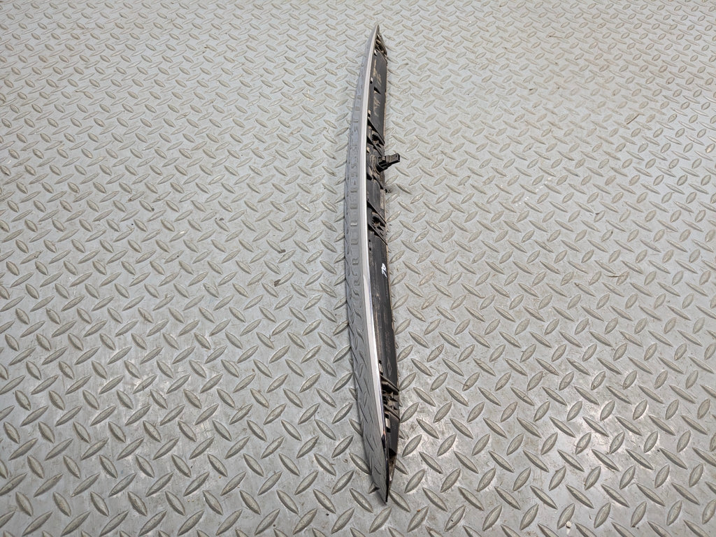 2007 - 2010 MINI COOPER OEM REAR TRUNK LID HANDLE TRIM MOLDING WITH LIGHT CHROME