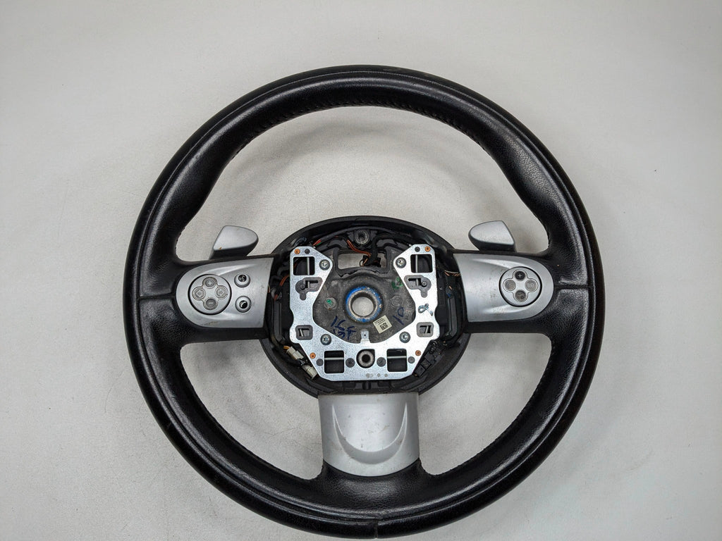 2007 - 2010 MINI COOPER OEM STEERING WHEEL WITH MULTIFUNCTIONAL CONTROL SWITCH