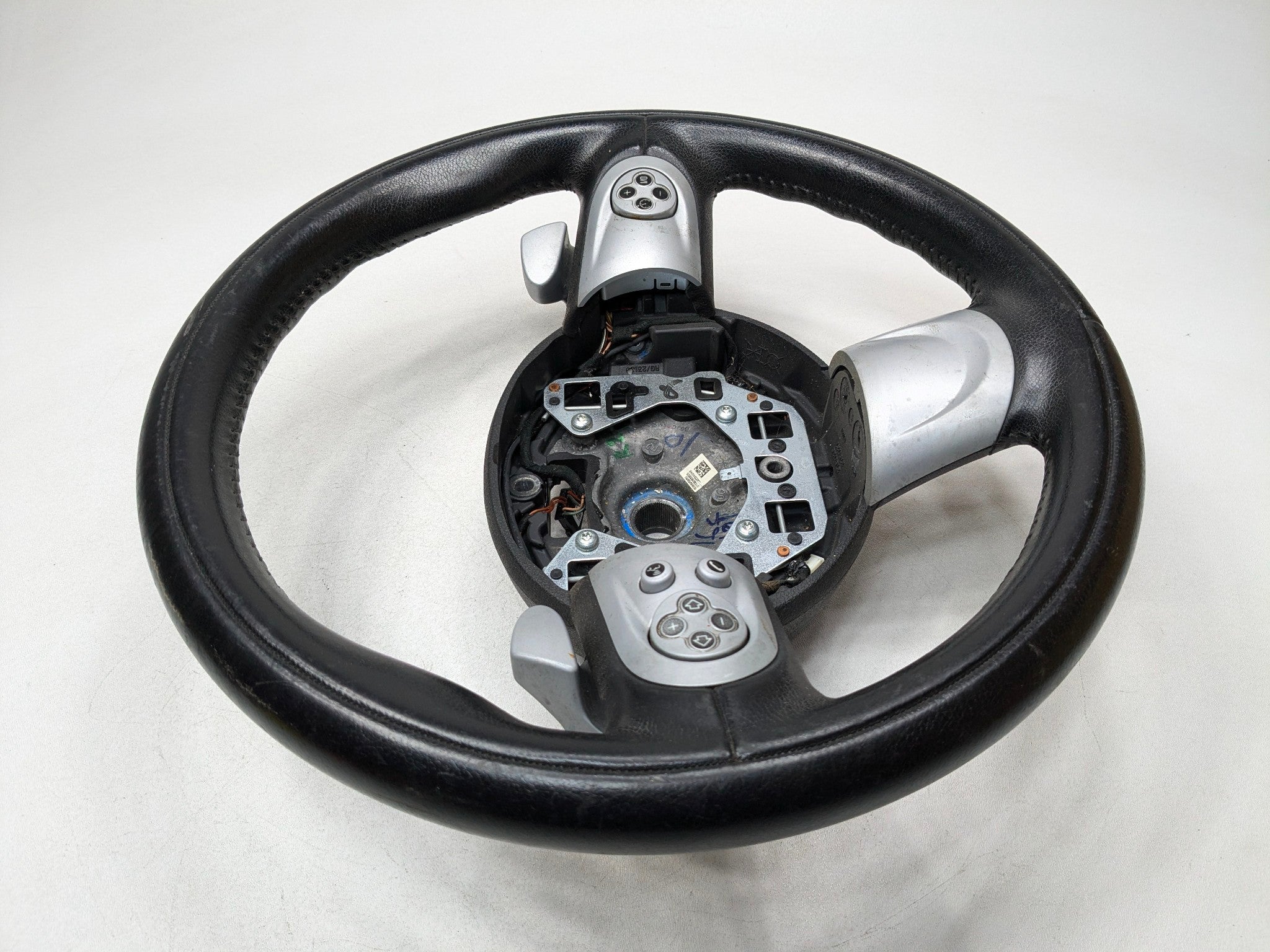 2007 - 2010 MINI COOPER OEM STEERING WHEEL WITH MULTIFUNCTIONAL CONTROL SWITCH