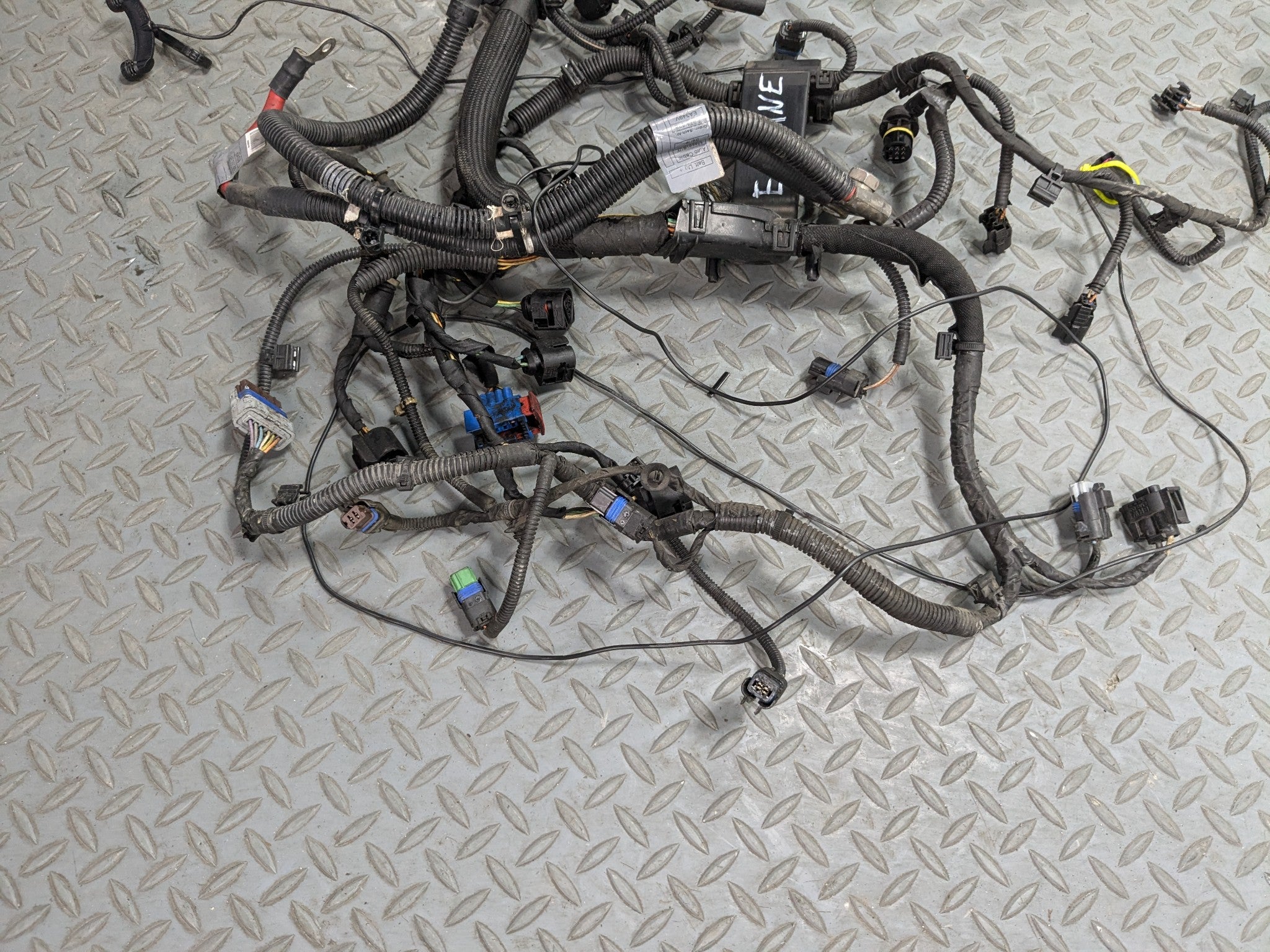 2007 - 2010 MINI COOPER OEM INTERIOR ENGINE WIRE HARNESS CABLE AND CONNECTOR