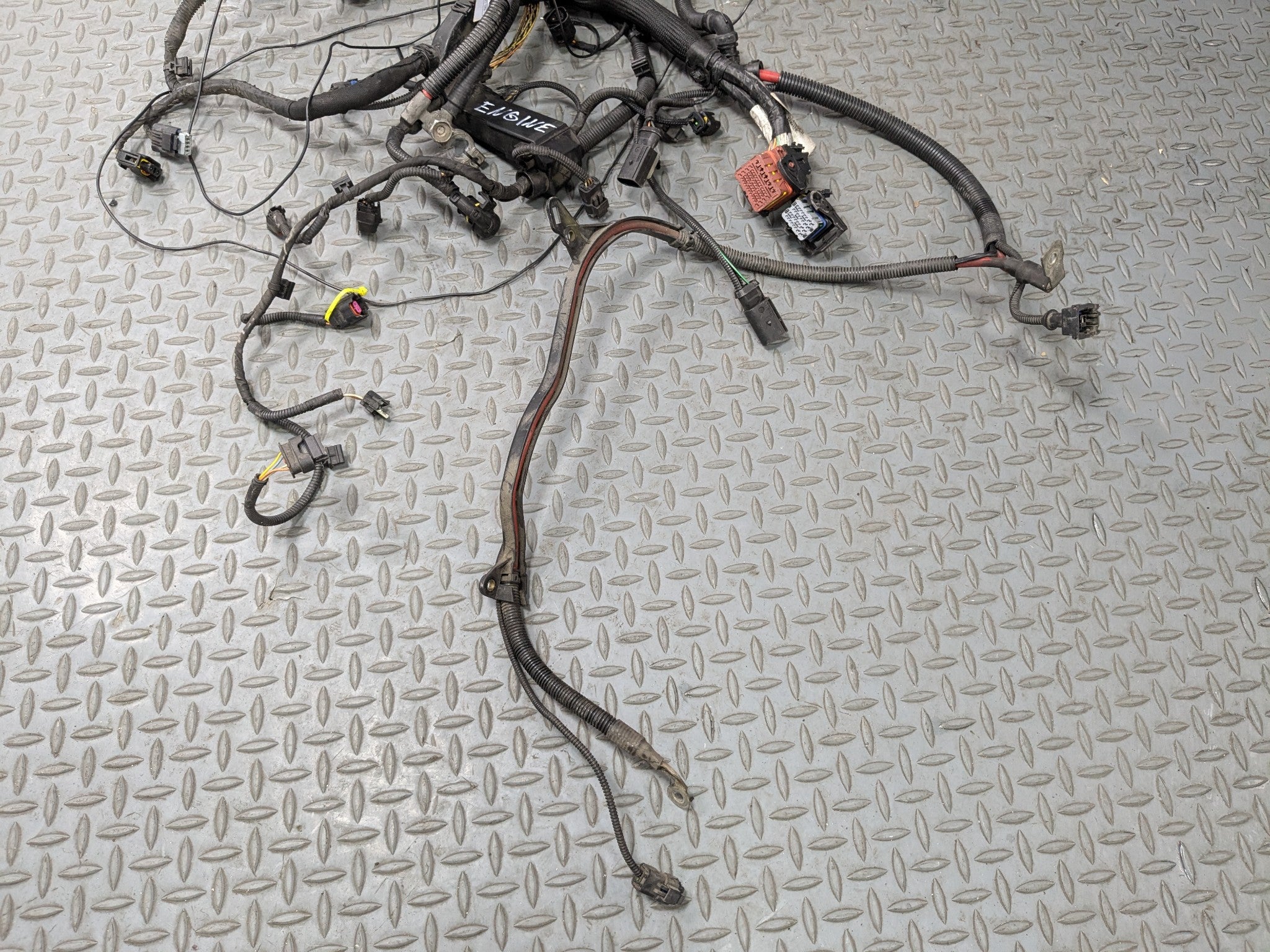 2007 - 2010 MINI COOPER OEM INTERIOR ENGINE WIRE HARNESS CABLE AND CONNECTOR