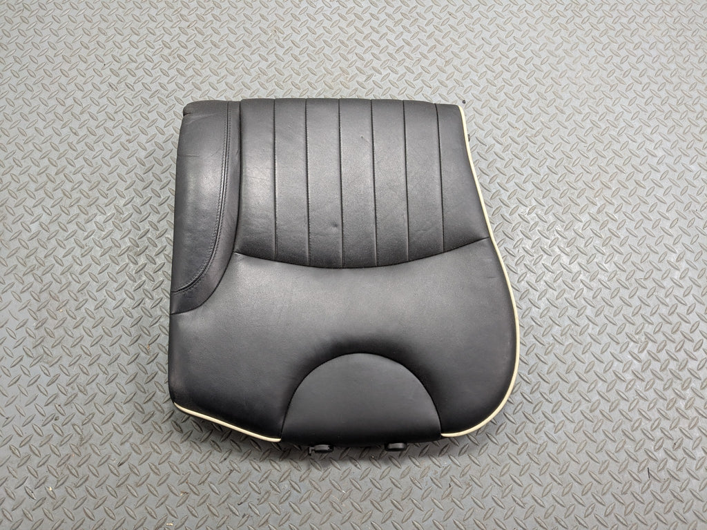 2007 - 2010 MINI COOPER OEM UPPER SEAT BACK CUSHION REAR LEFT DRIVER SIDE BLACK