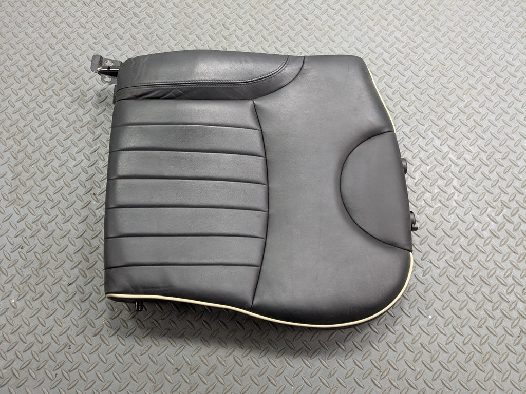 2007 - 2010 MINI COOPER OEM UPPER SEAT BACK CUSHION REAR RIGHT SIDE BLACK