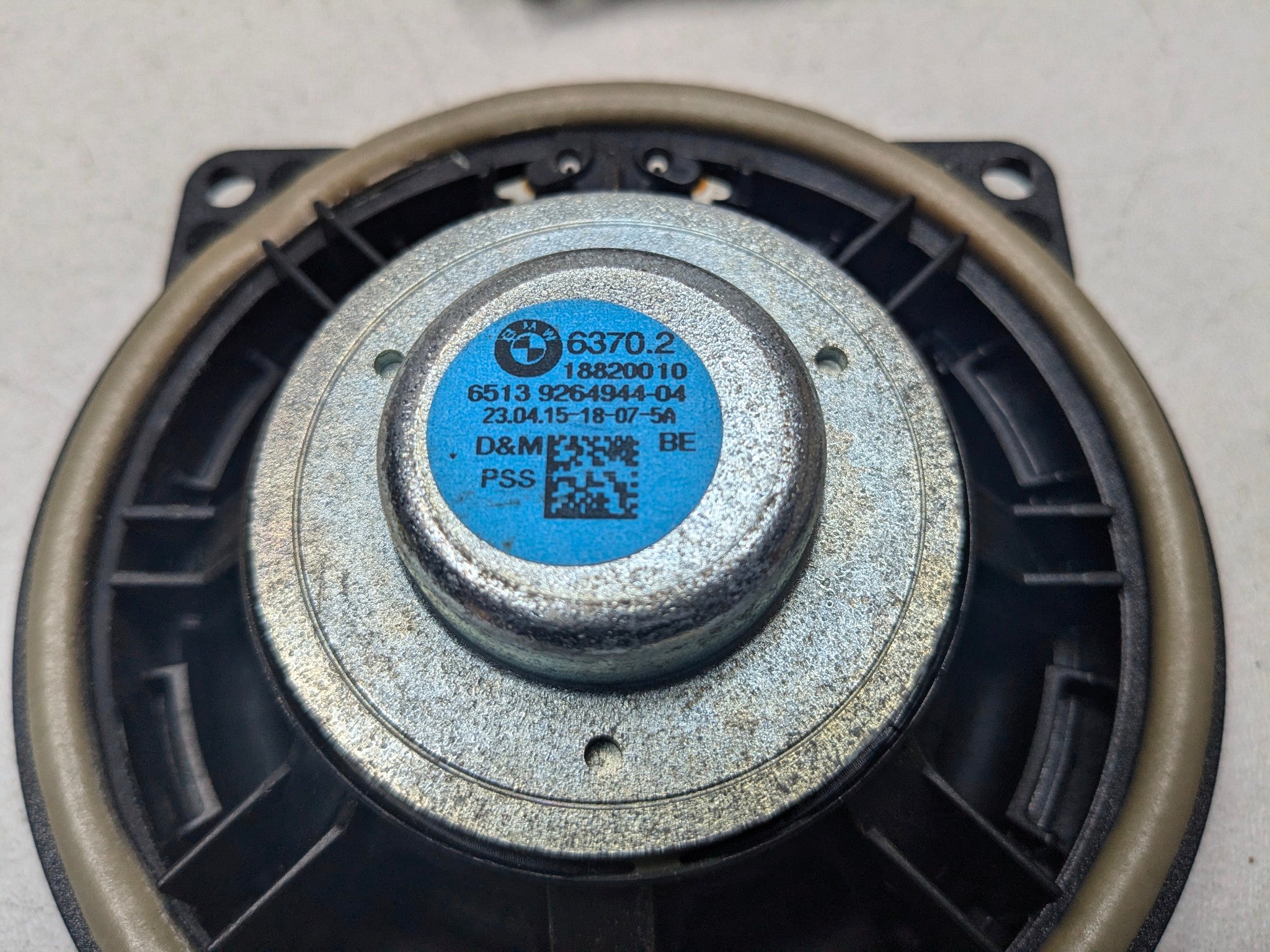 2015 - 2018 BMW 320I OEM SPEAKER INTERIOR AUDIO SOUND SYSTEM SET OF 5