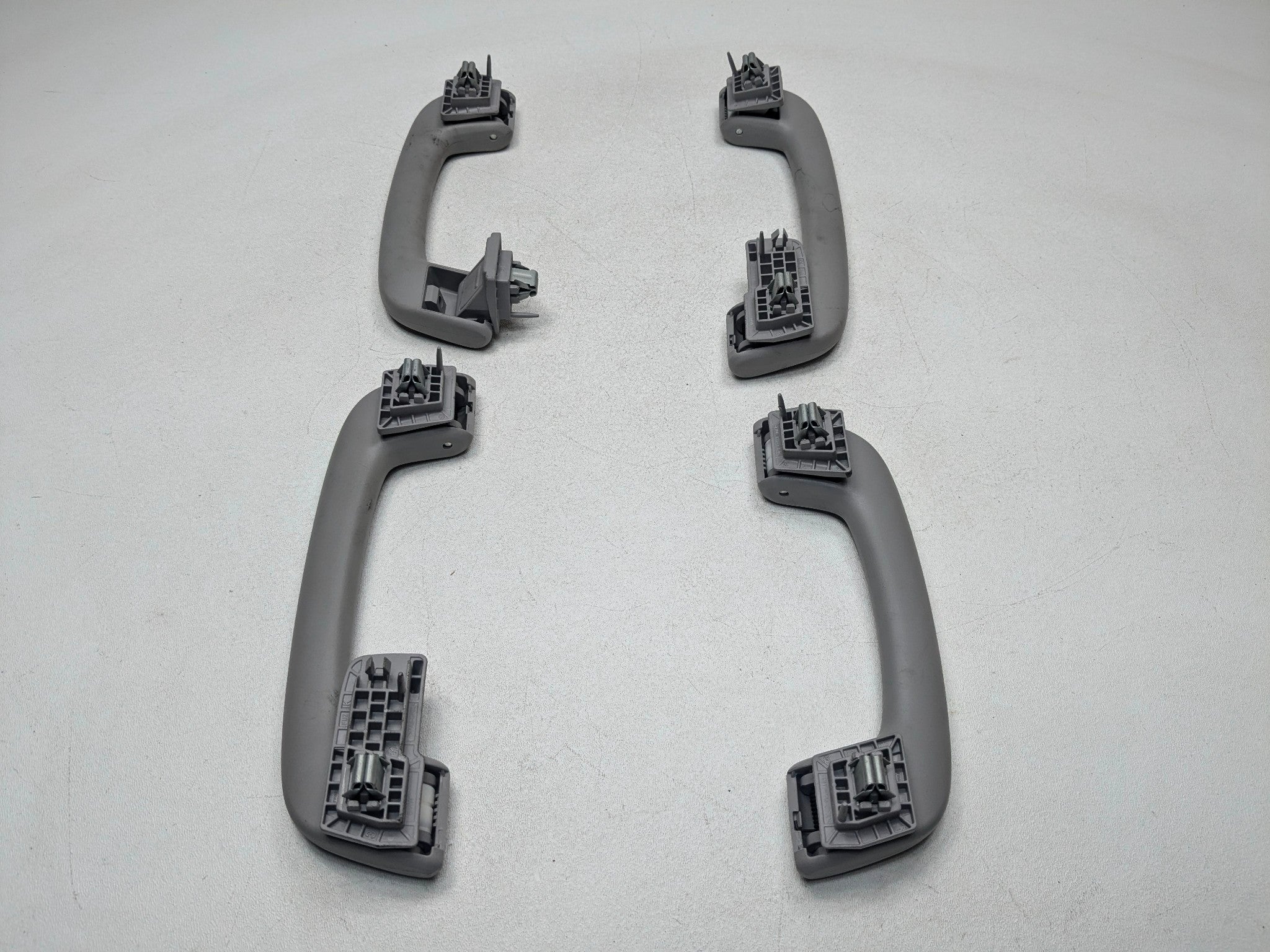 2015 - 2018 BMW 320I OEM INTERIOR ROOF GRAB HANDLE GRAY SET OF 4 FRONT AND REAR
