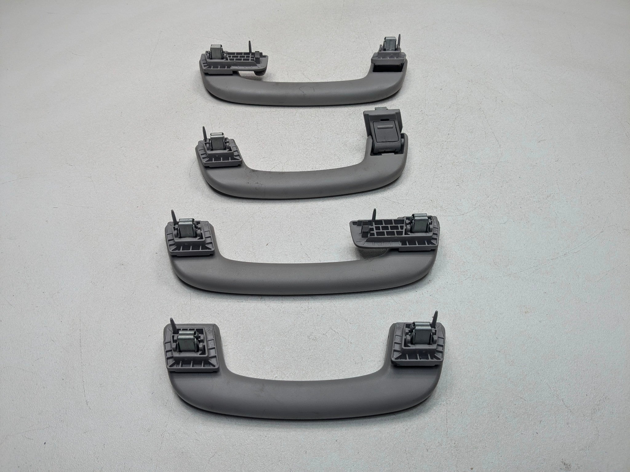 2015 - 2018 BMW 320I OEM INTERIOR ROOF GRAB HANDLE GRAY SET OF 4 FRONT AND REAR