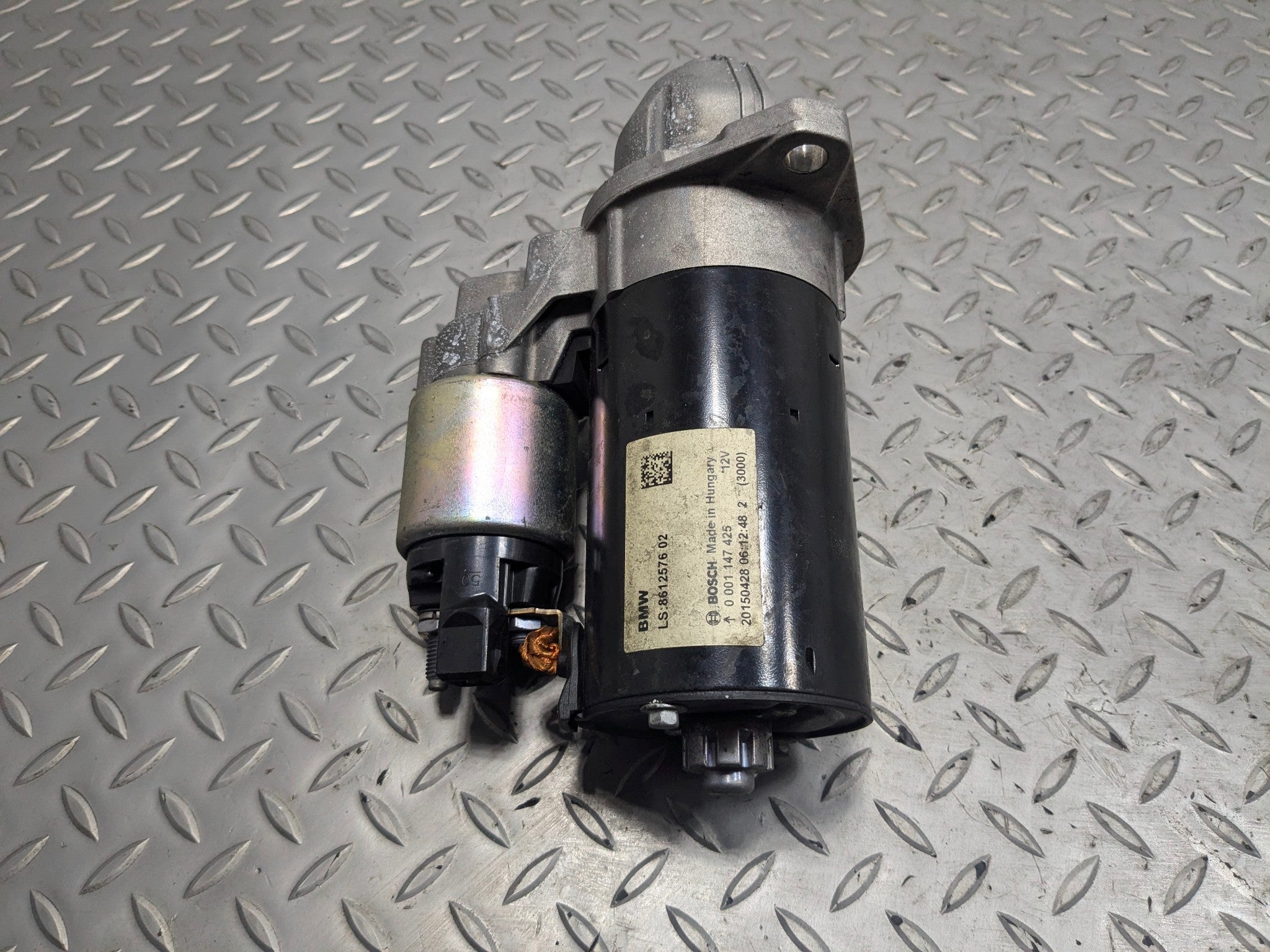 2015 - 2018 BMW 320I OEM ENGINE STARTER MOTOR ASSEMBLY AT