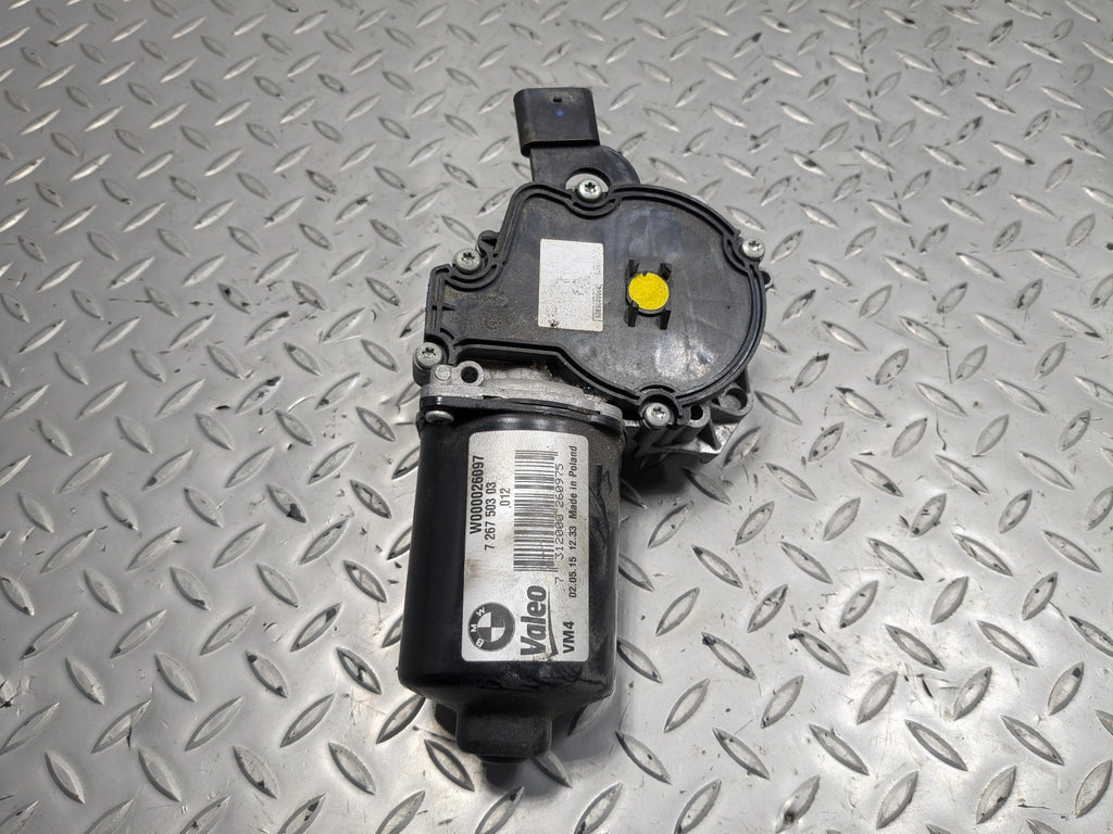 2015 - 2018 BMW 320I OEM FRONT WINDSHIELD WIPER MOTOR ASSEMBLY