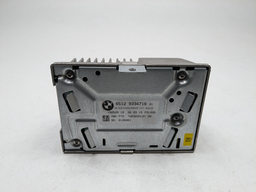2015 - 2018 BMW 320I OEM HIFI AUDIO RADIO AMPLIFIER AMP MODULE UNIT