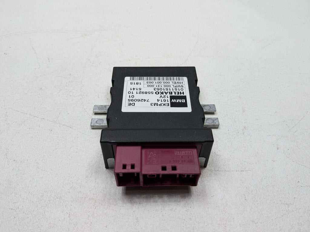 2015 - 2018 BMW 320I OEM ELECTRONIC GASOLINE FUEL PUMP CONTROL MODULE UNIT