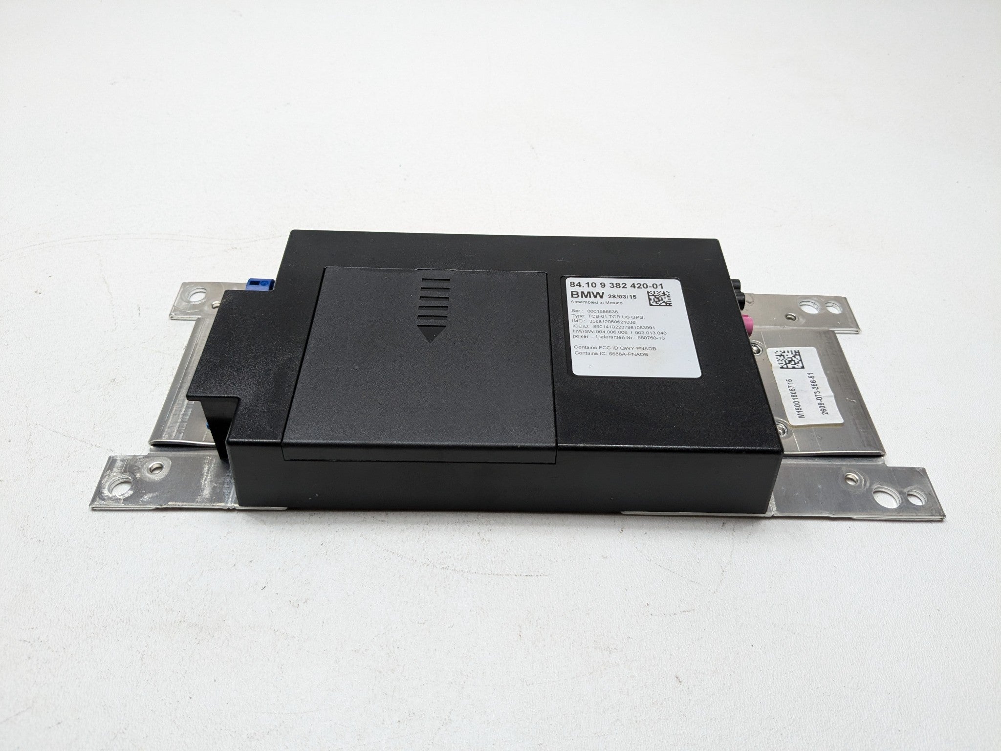 2015 - 2018 BMW 320I OEM TELEMATICS BLUETOOTH COMMUNICATION CONTROL MODULE UNIT