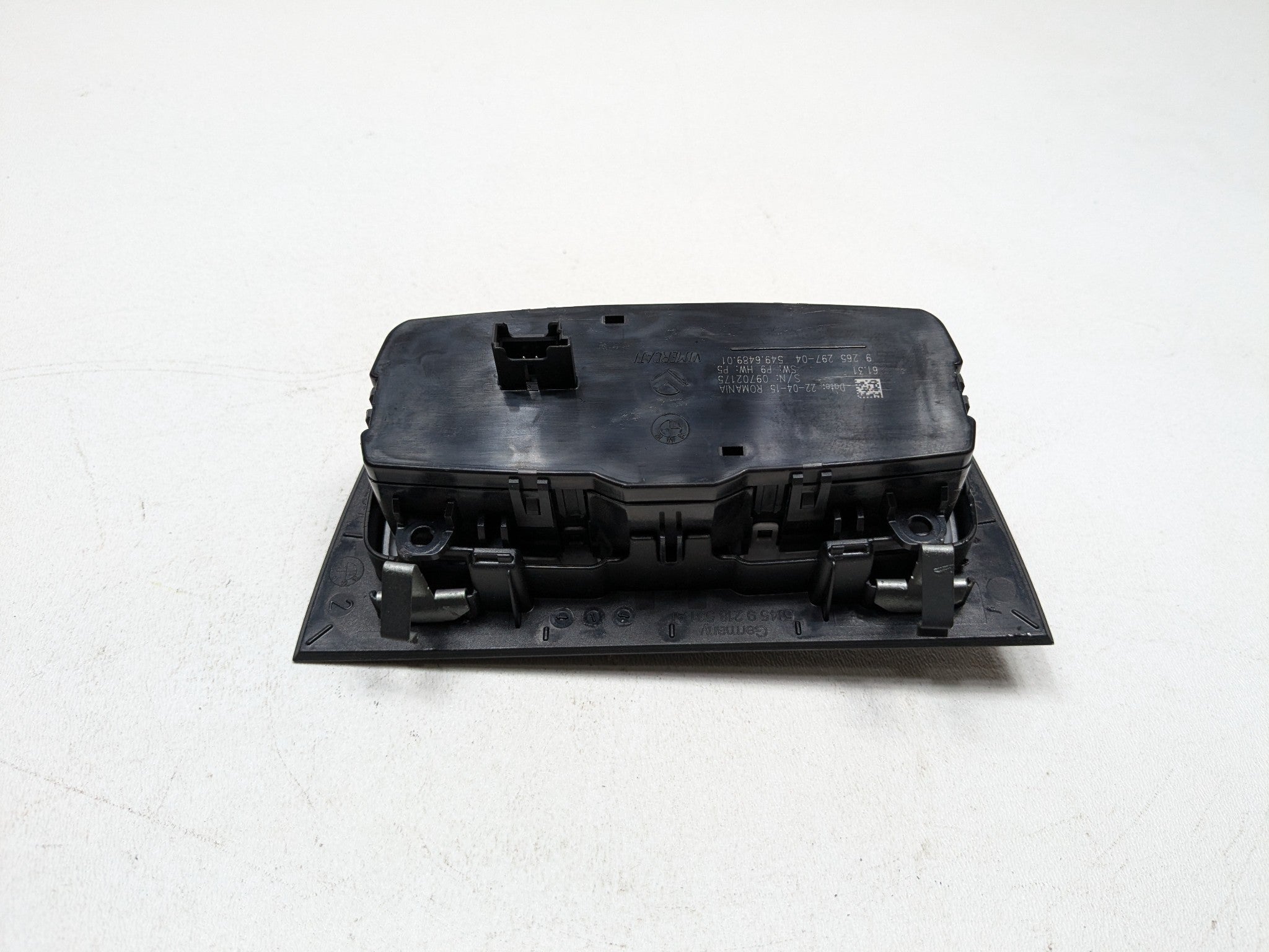 2015 - 2018 BMW 320I OEM HEADLIGHT FOGLIGHT CONTROL SWITCH PANEL ASSEMBLY