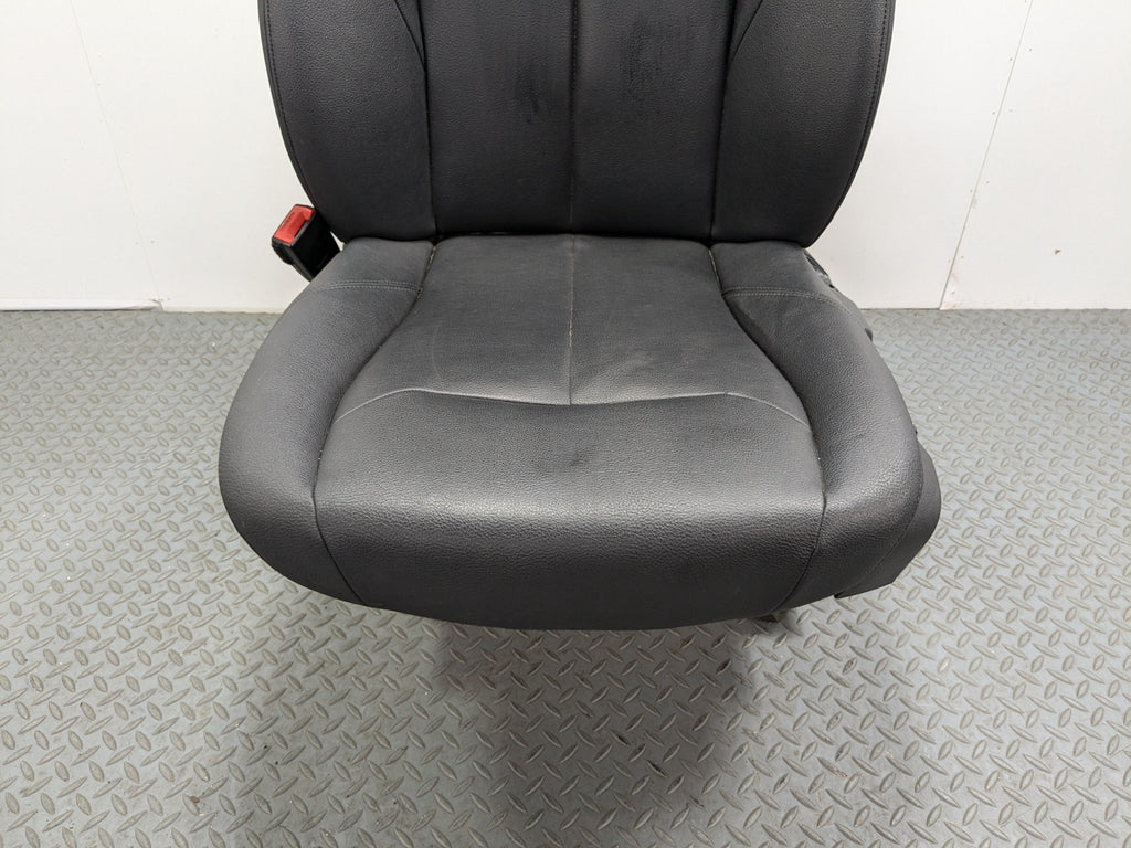 2015 - 2018 BMW 320I OEM FRONT LEFT DRIVER SIDE SEAT ASSEMBLY LEATHER BLACK