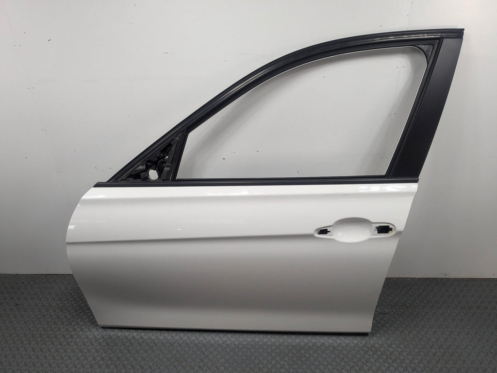 2015 - 2018 BMW 320I OEM DOOR SHELL PANEL ALPINE WHITE FRONT LEFT DRIVER SIDE