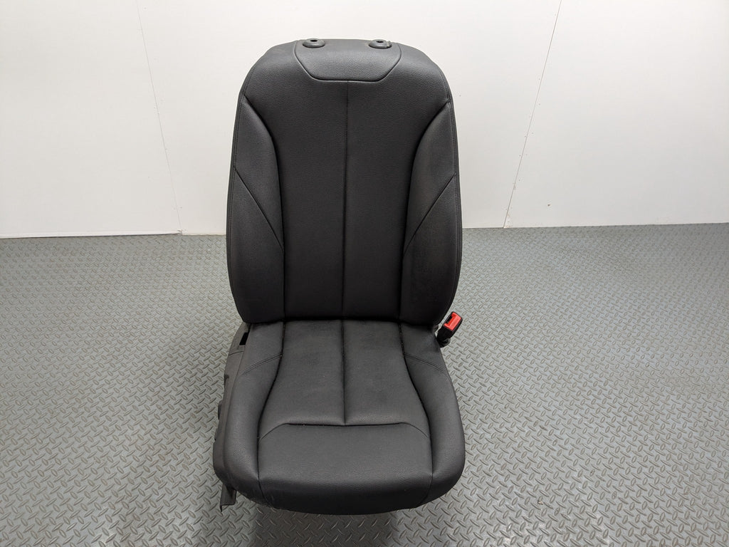 2015 - 2018 BMW 320I OEM FRONT RIGHT PASSENGER SIDE SEAT ASSEMBLY LEATHER BLACK