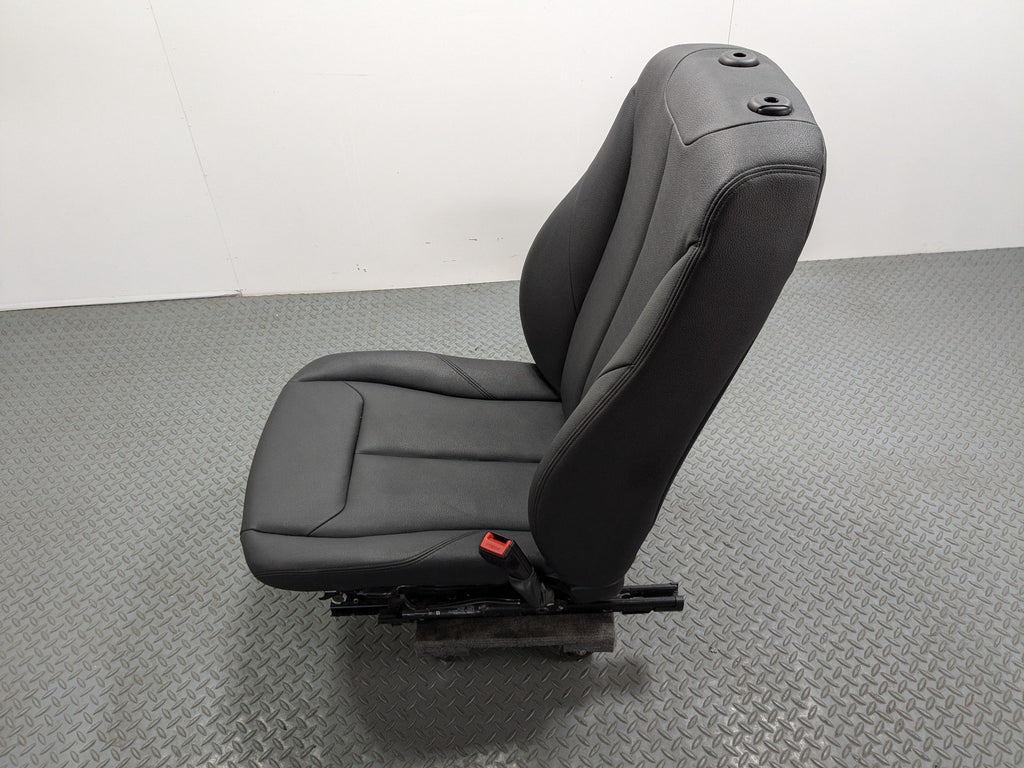 2015 - 2018 BMW 320I OEM FRONT RIGHT PASSENGER SIDE SEAT ASSEMBLY LEATHER BLACK