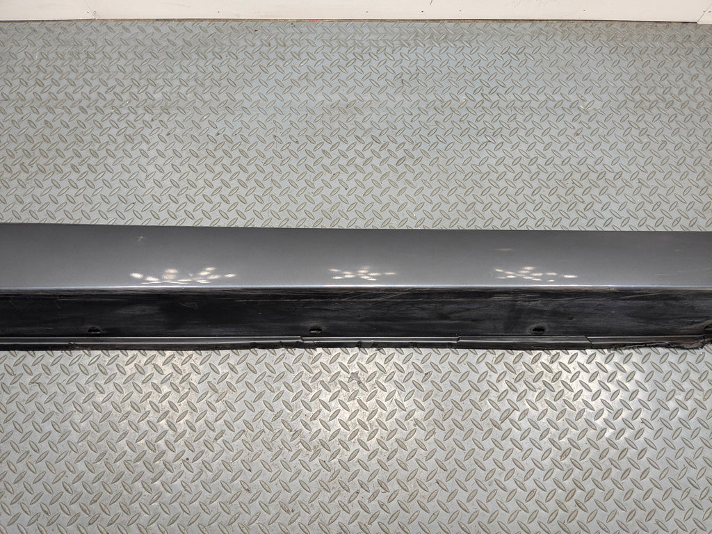 08 - 10 BMW 528I OEM ROCKER MOLDING SKIRT COVER PANEL GRAY RIGHT PASSENGER SIDE
