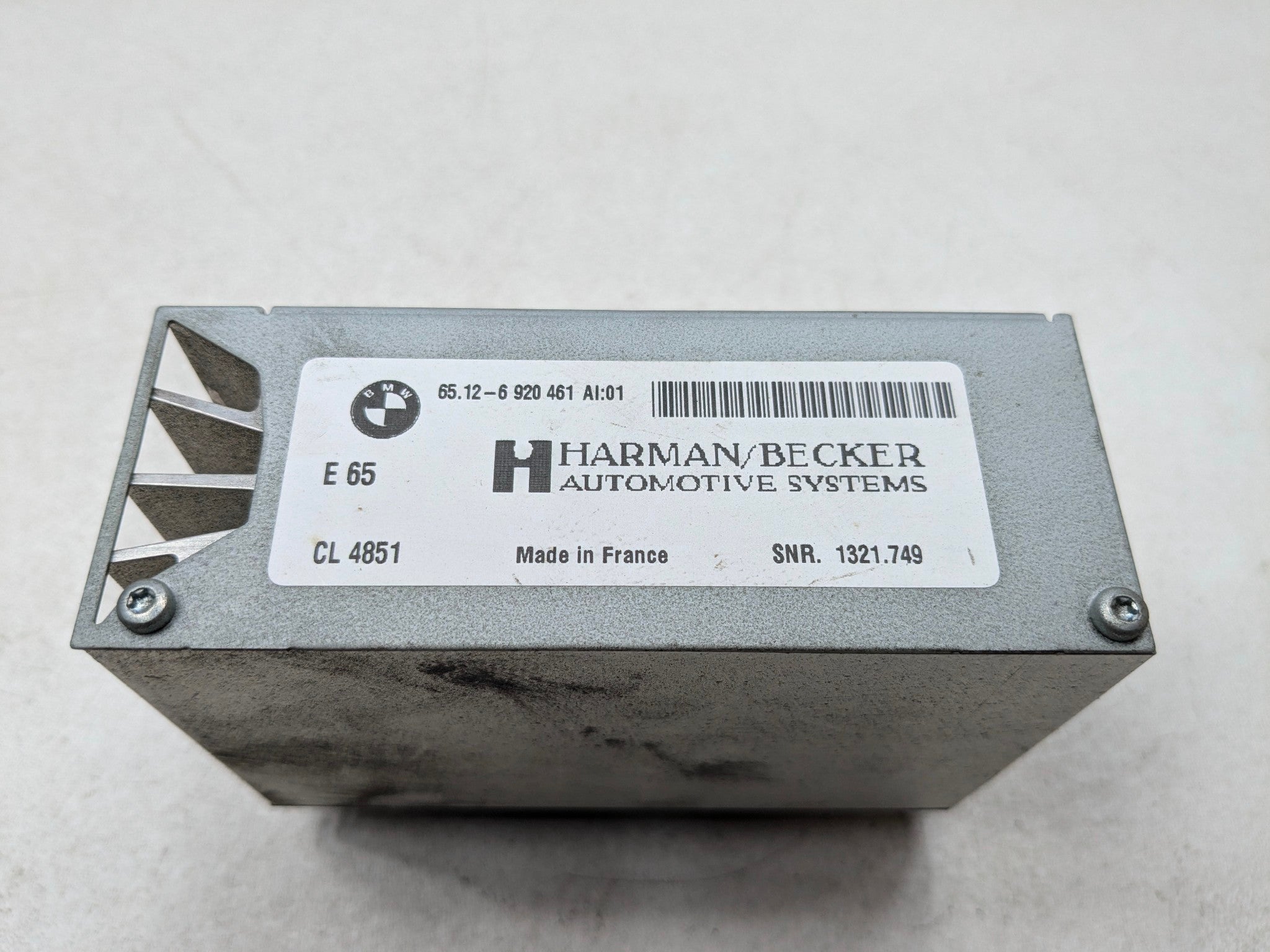 2008 - 2010 BMW 528I OEM HARMAN BECKER AMPLIFIER UNIT RADIO AUDIO SOUND SYSTEM
