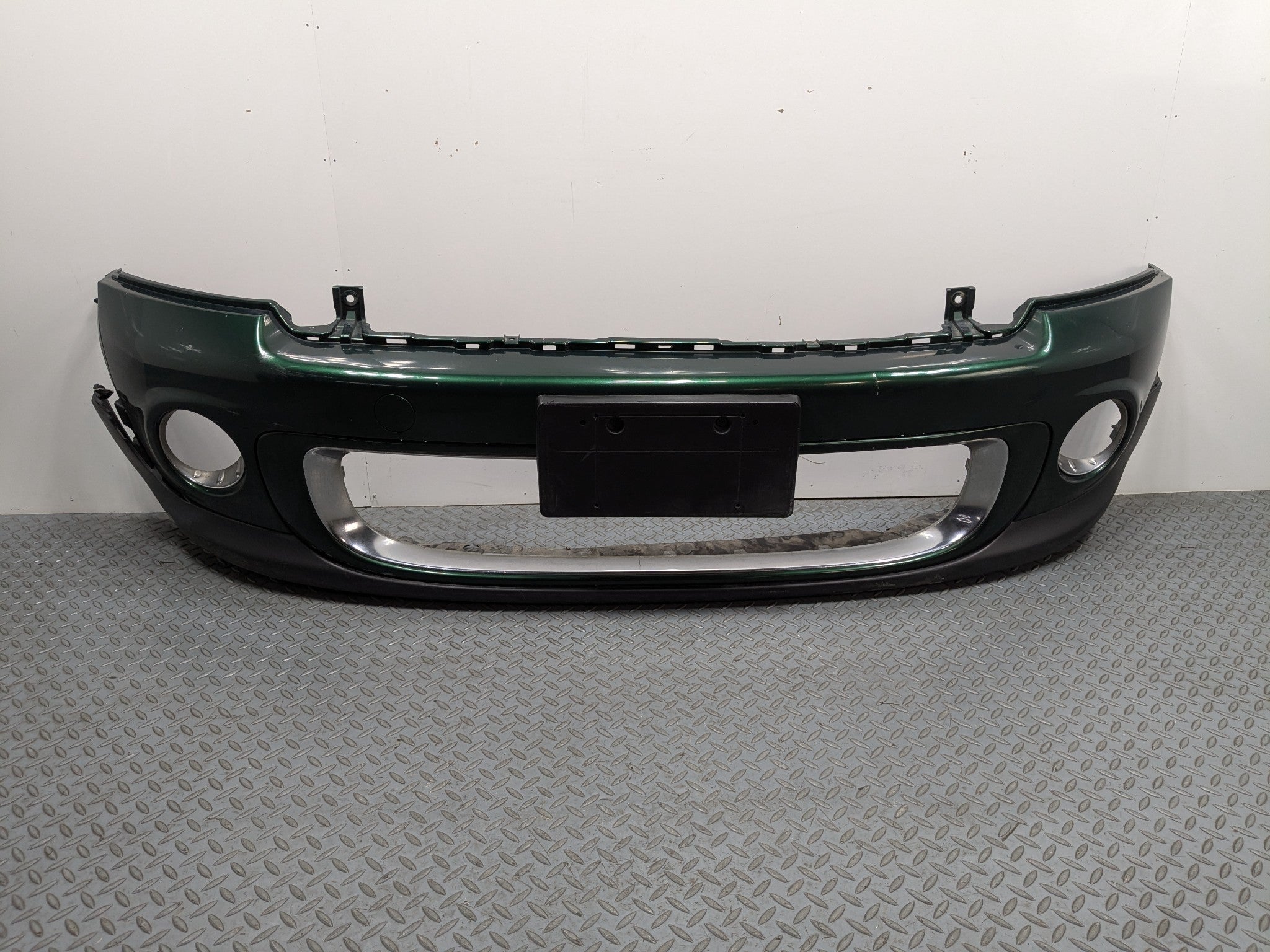 2011 - 2013 MINI COOPER OEM FRONT BUMPER COVER PANEL ASSEMBLY GREEN