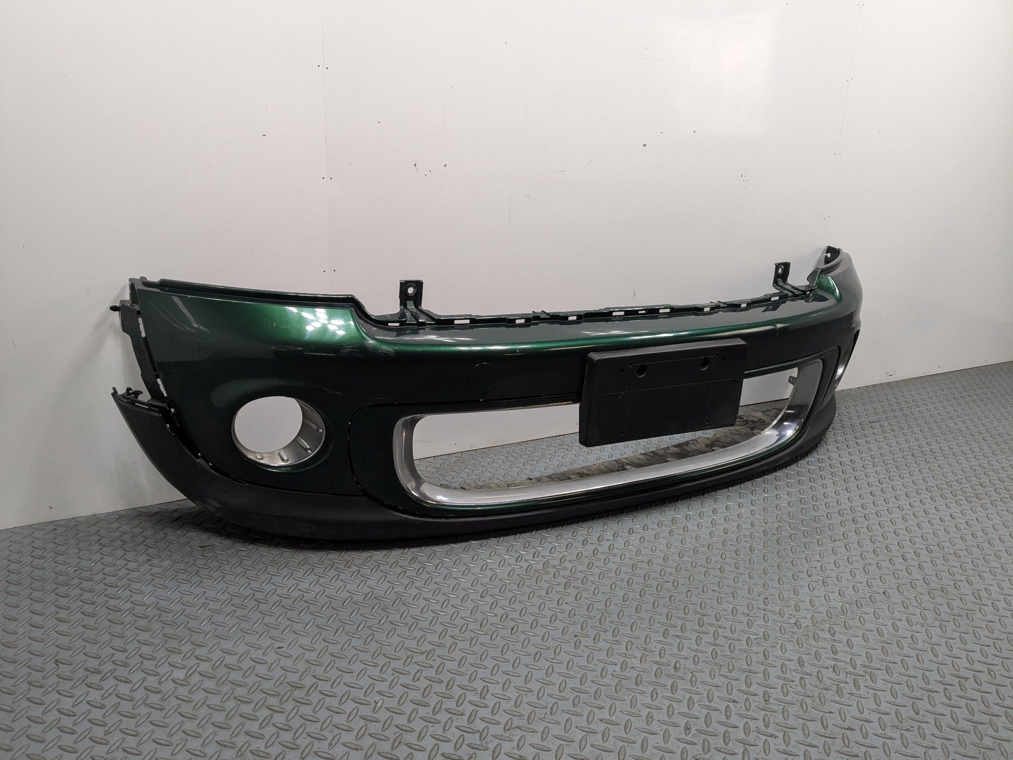 2011 - 2013 MINI COOPER OEM FRONT BUMPER COVER PANEL ASSEMBLY GREEN