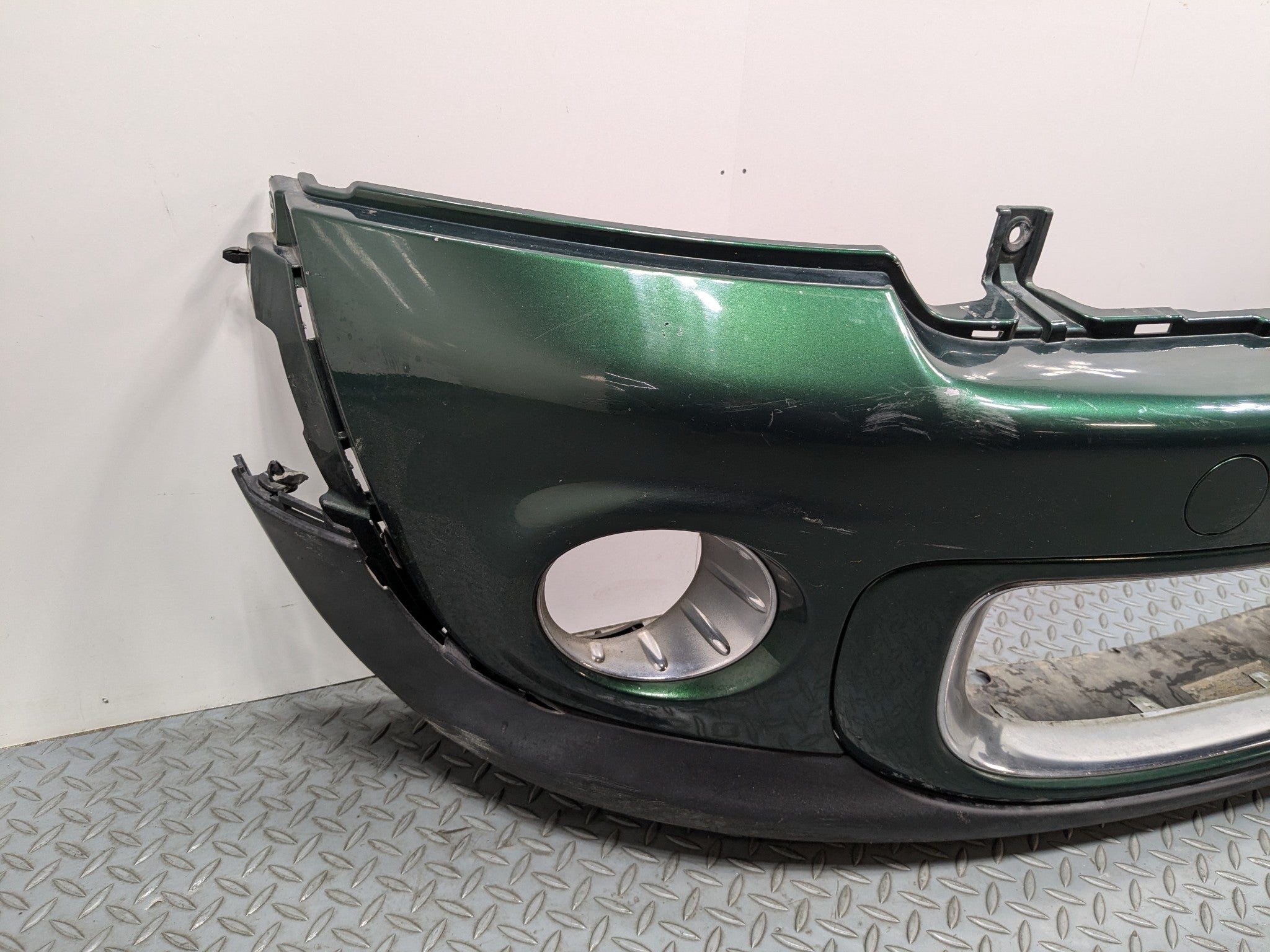 2011 - 2013 MINI COOPER OEM FRONT BUMPER COVER PANEL ASSEMBLY GREEN