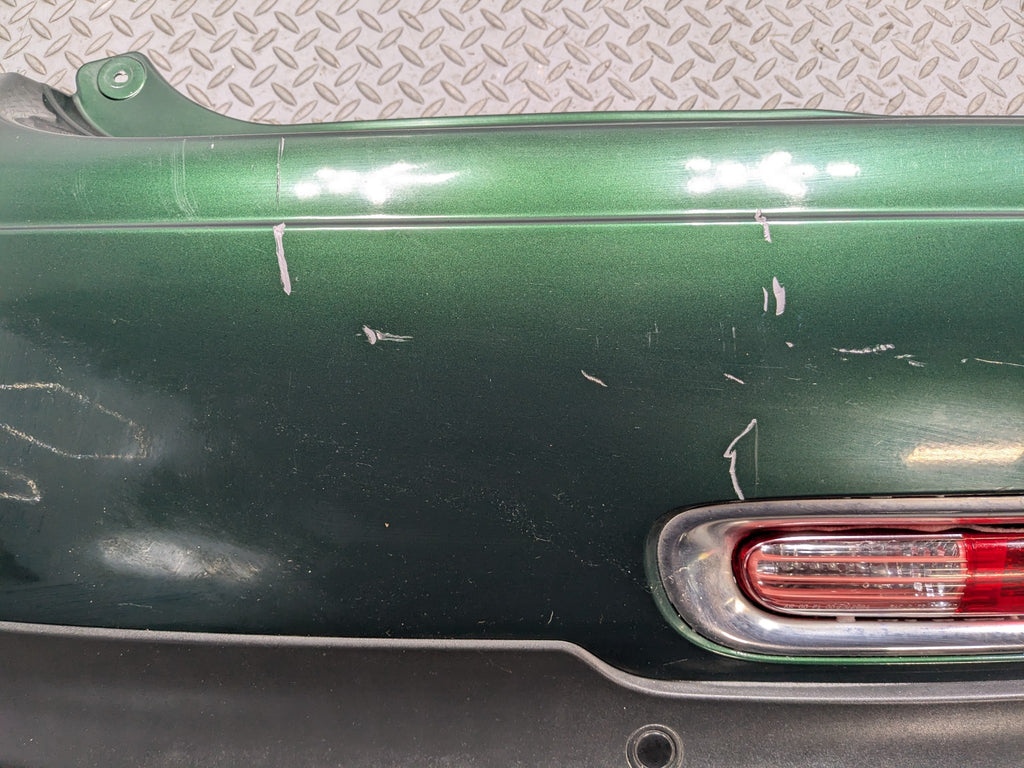 11 - 13 MINI COOPER OEM REAR BUMPER COVER PANEL GREEN WITH BUMPER LIGHT ASSEMBLY