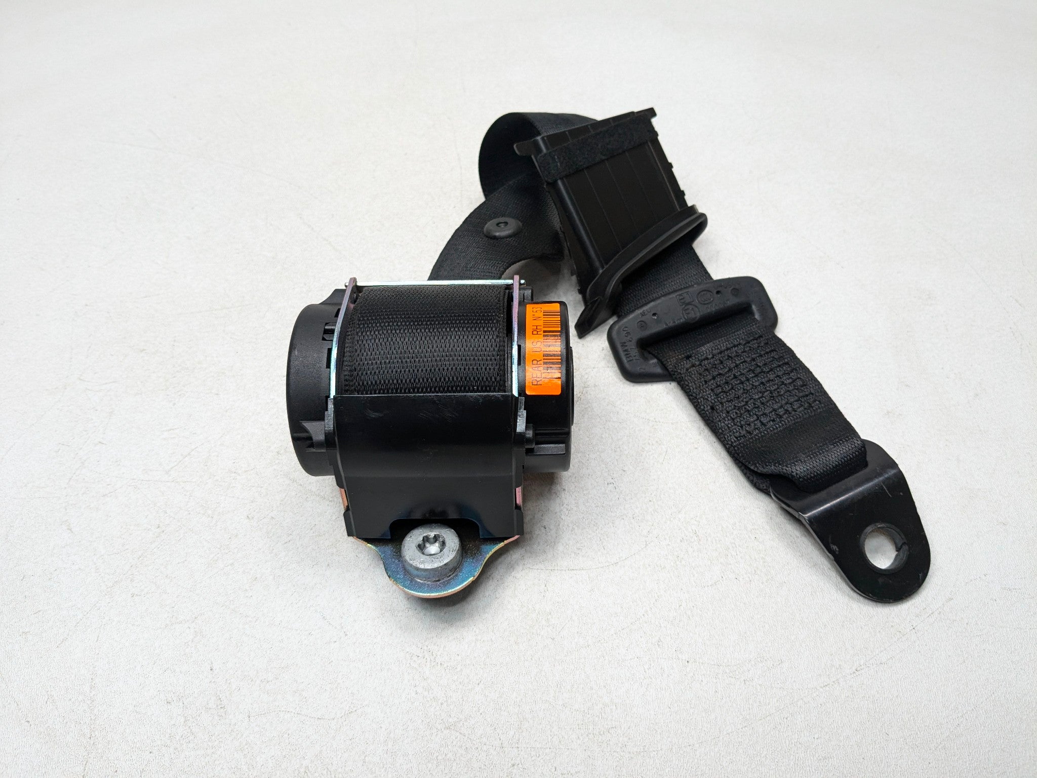 2011 - 2013 MINI COOPER OEM SEAT BELT RETRACTOR REAR RIGHT PASSENGER SIDE BLACK