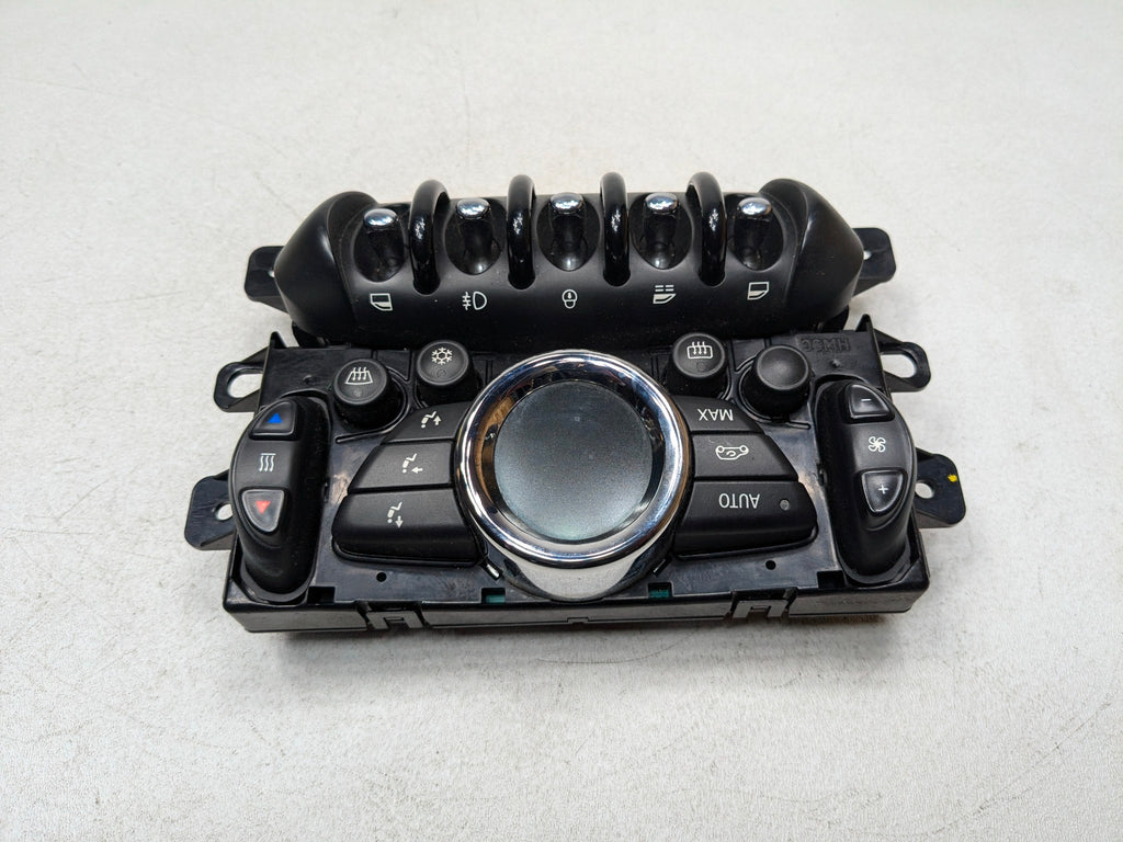 2011 - 2013 MINI COOPER OEM FRONT AC HEATER CLIMATE CONTROL SWITCH ASSEMBLY