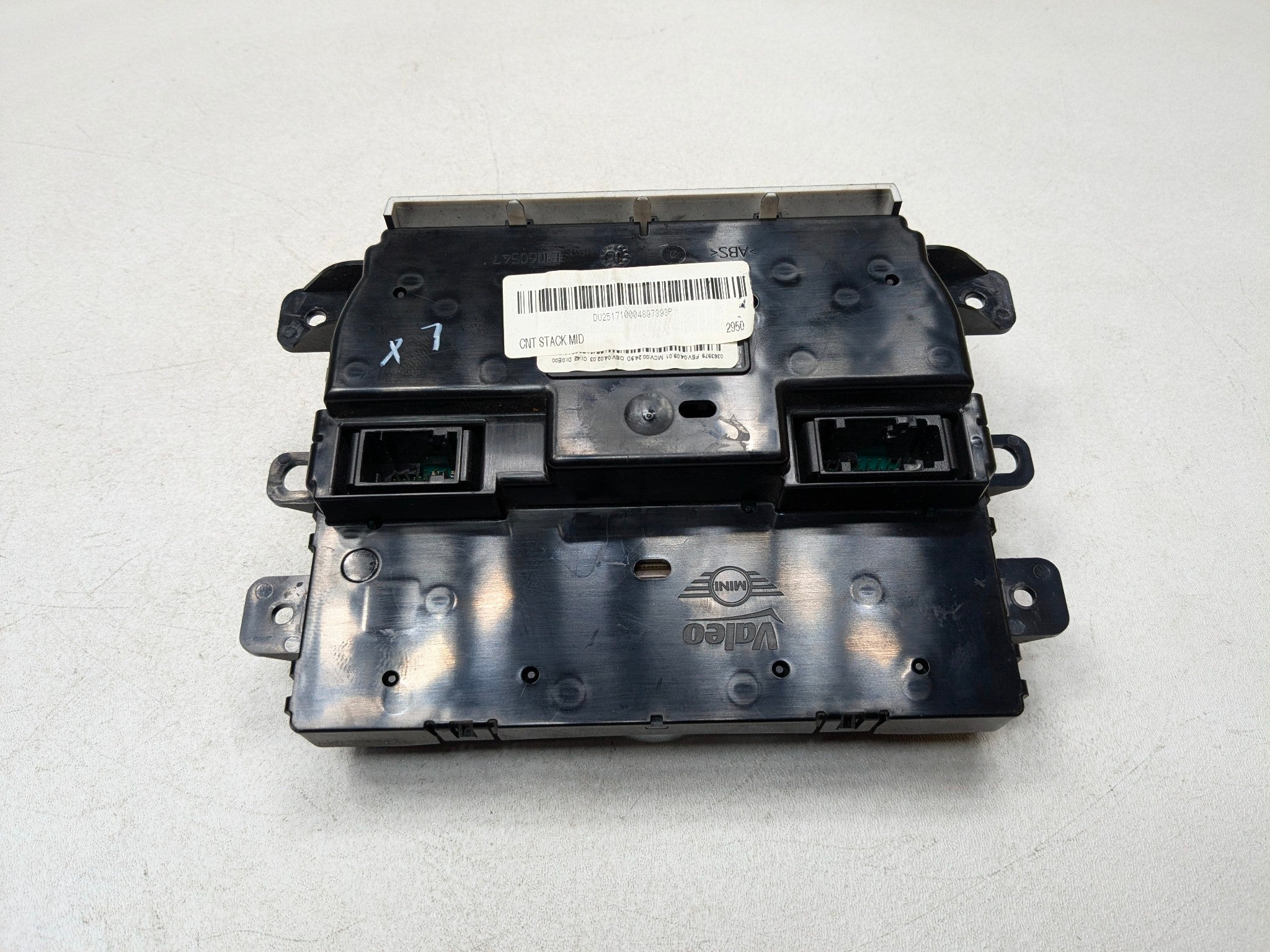 2011 - 2013 MINI COOPER OEM FRONT AC HEATER CLIMATE CONTROL SWITCH ASSEMBLY