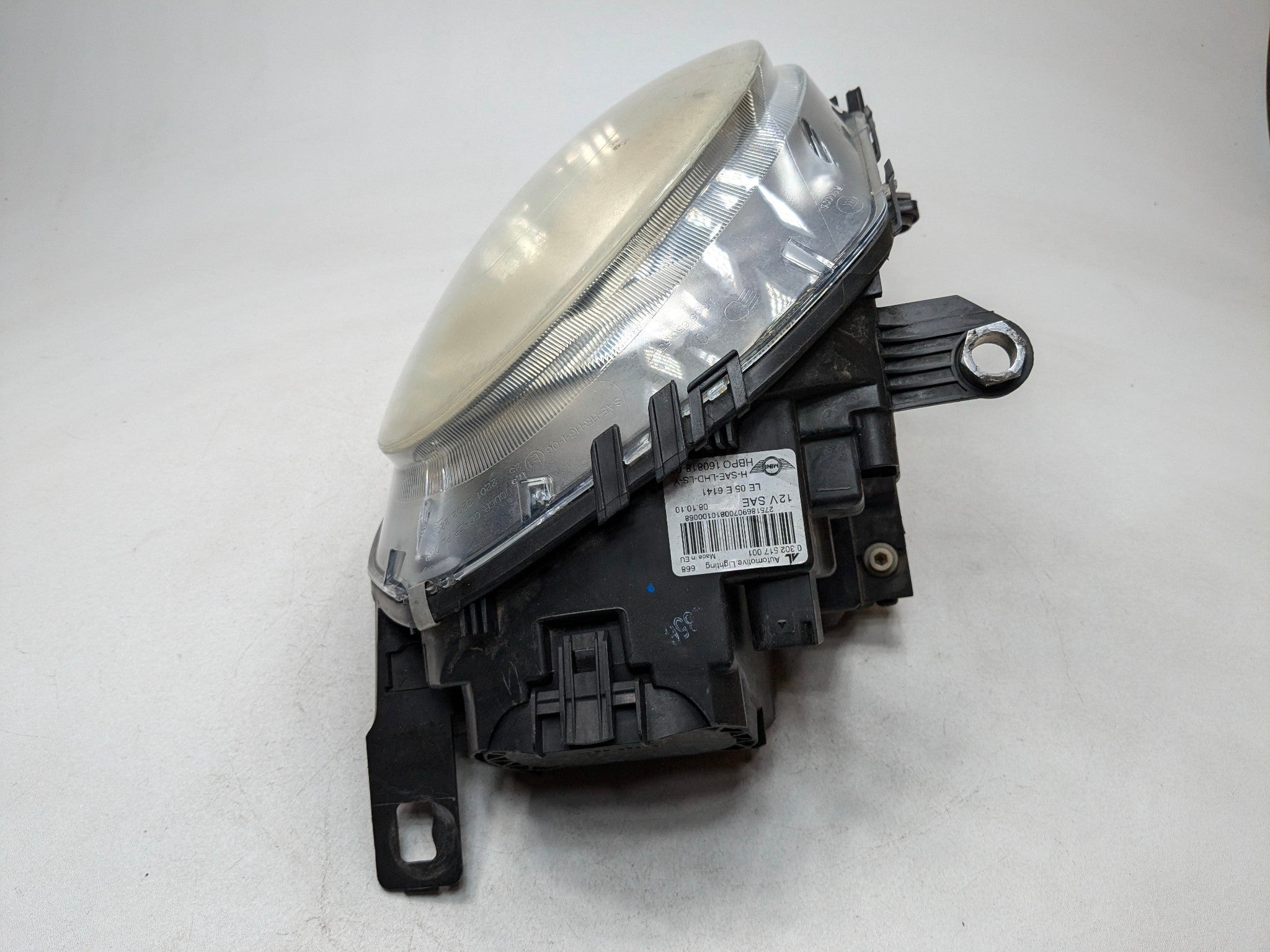 2011 - 2013 MINI COOPER OEM LEFT DRIVER SIDE HEADLIGHT LAMP HALOGEN FRONT